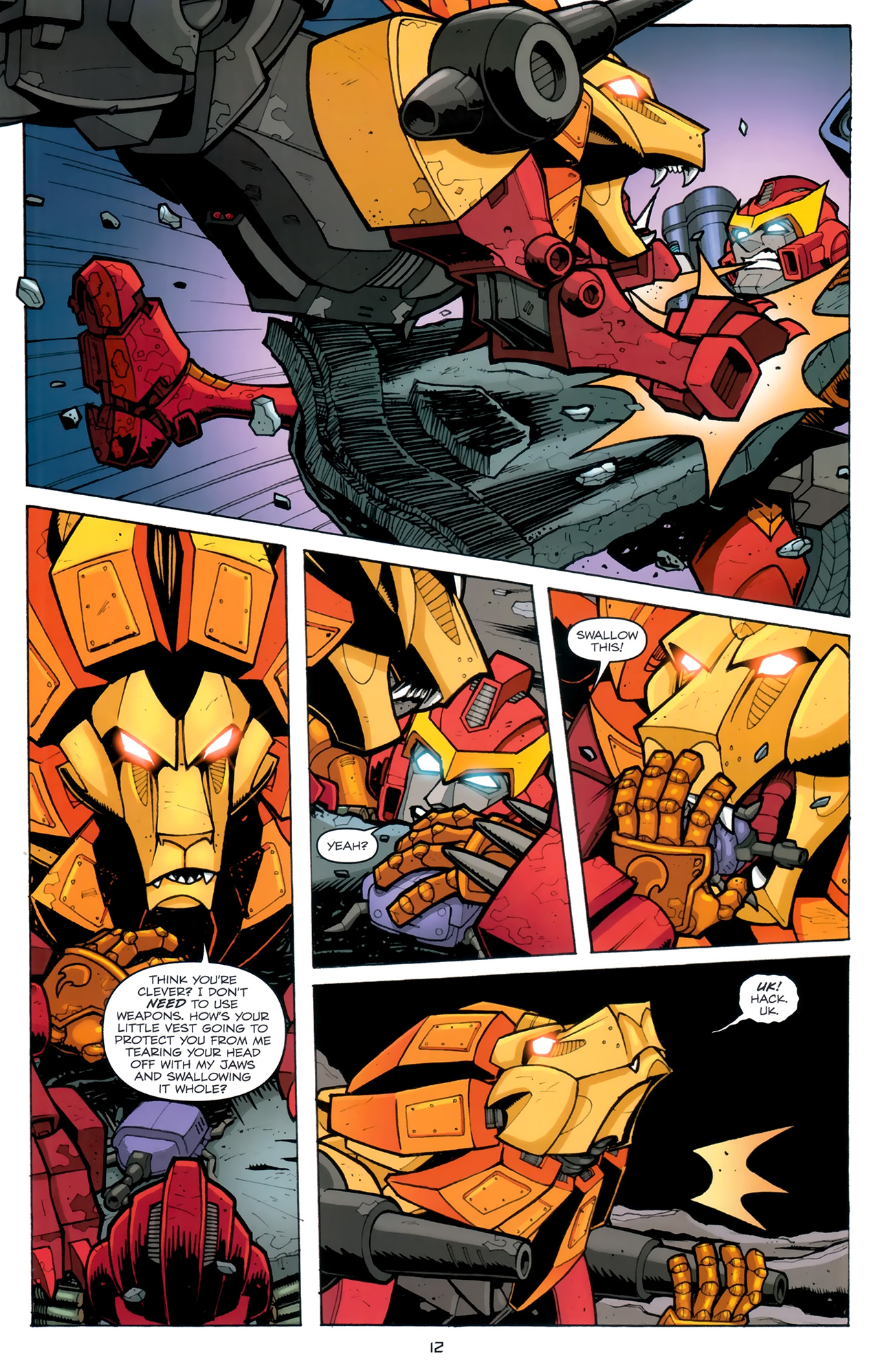 Read online The Transformers (2009) comic -  Issue #13 - 15