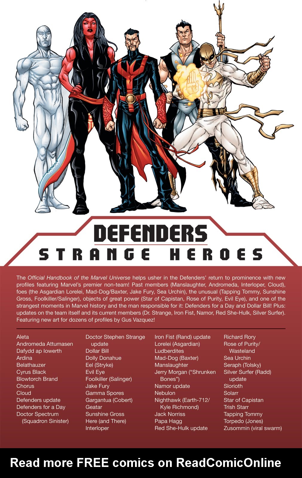 Read online Defenders: Strange Heroes comic -  Issue # Full - 36