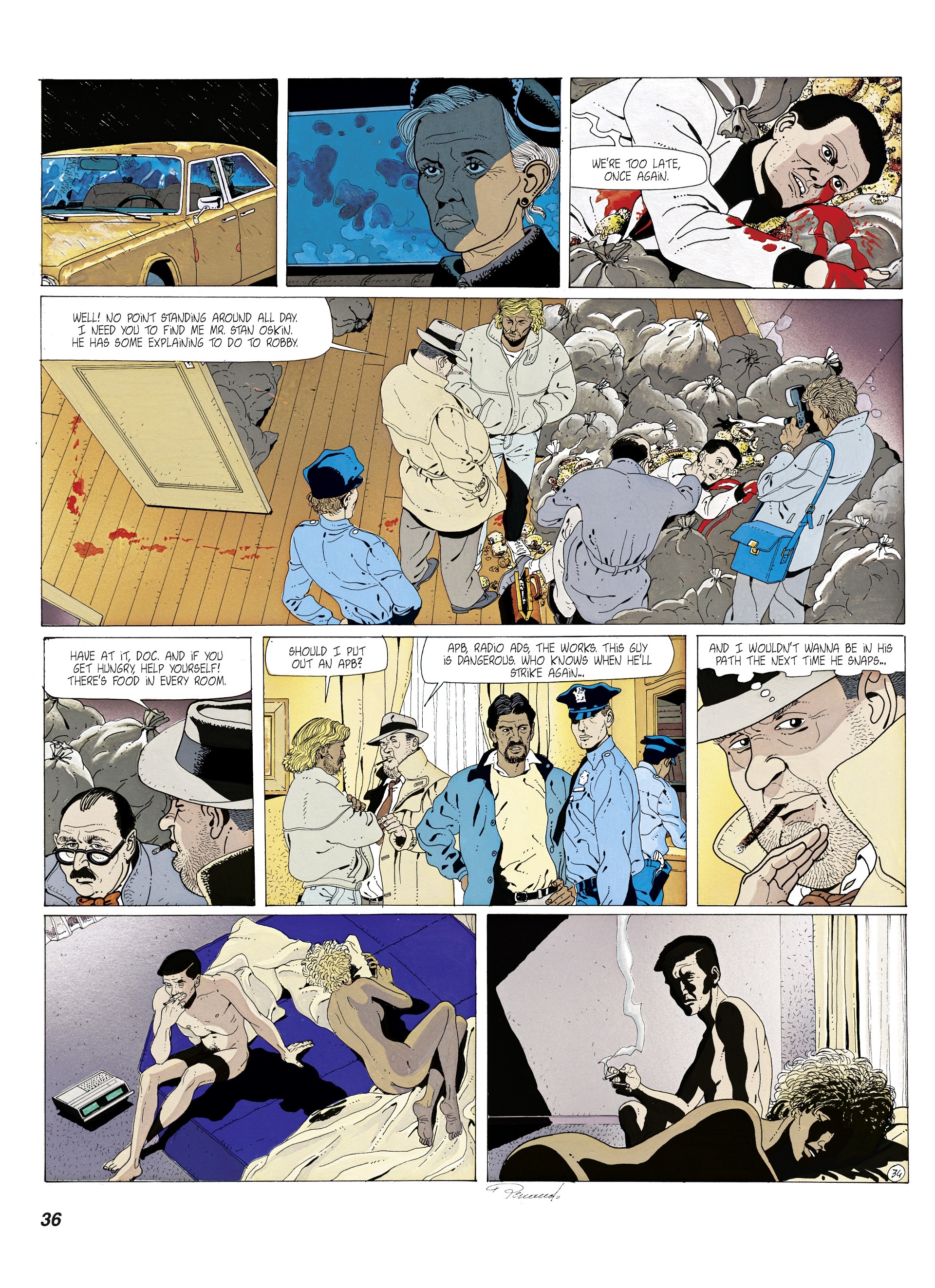 Read online Jessica Blandy comic -  Issue #4 - 36