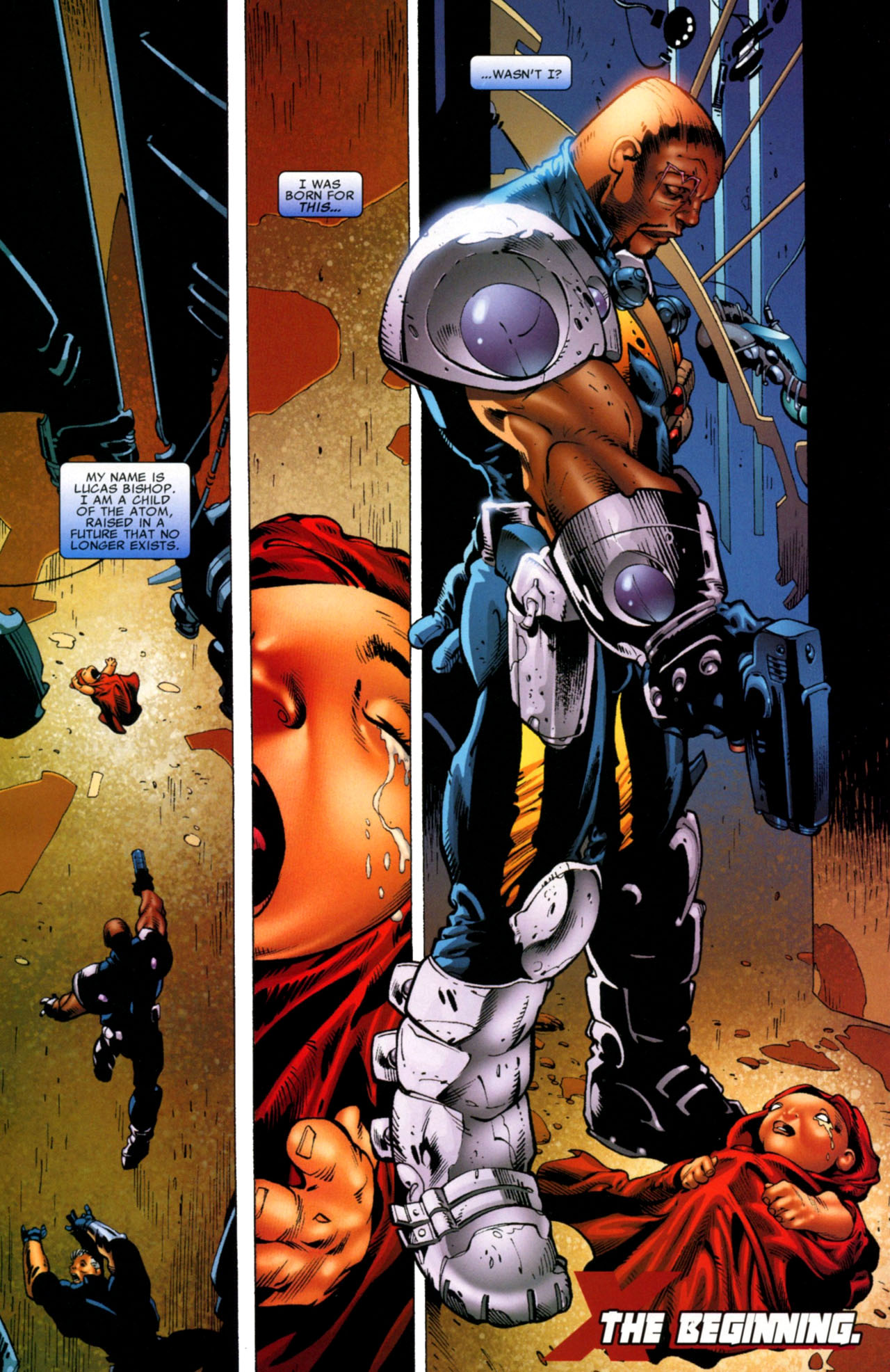 Read online X-Men: The Times and Life of Lucas Bishop comic -  Issue #3 - 24