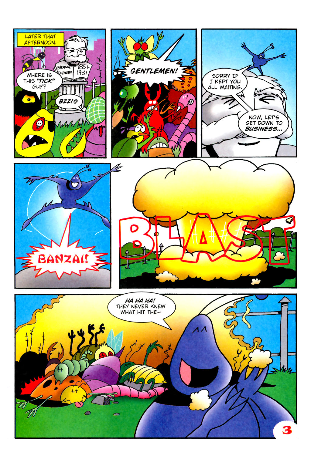 Read online The Tick: Days of Drama comic -  Issue #1 - 31
