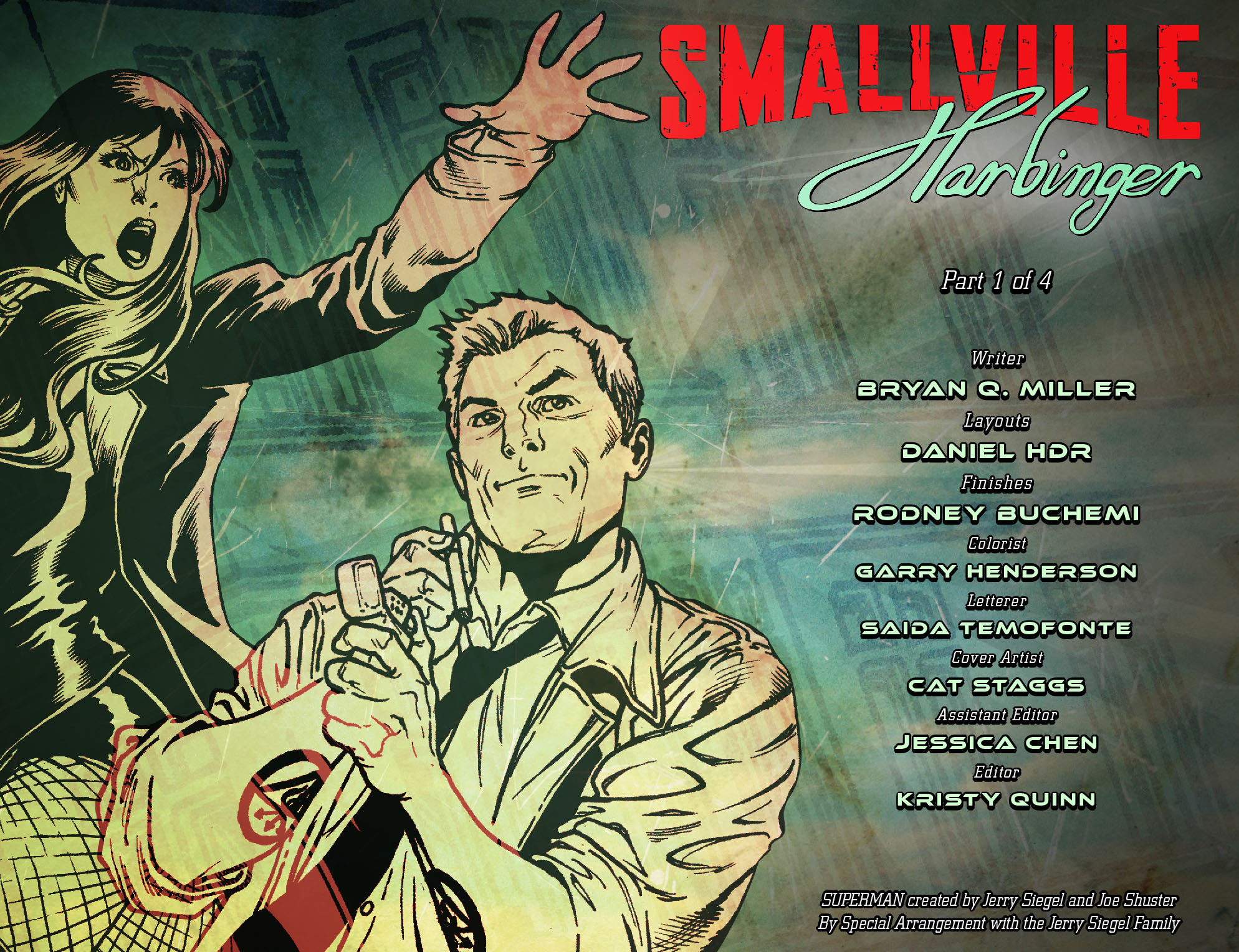 Read online Smallville: Harbinger comic -  Issue #1 - 2