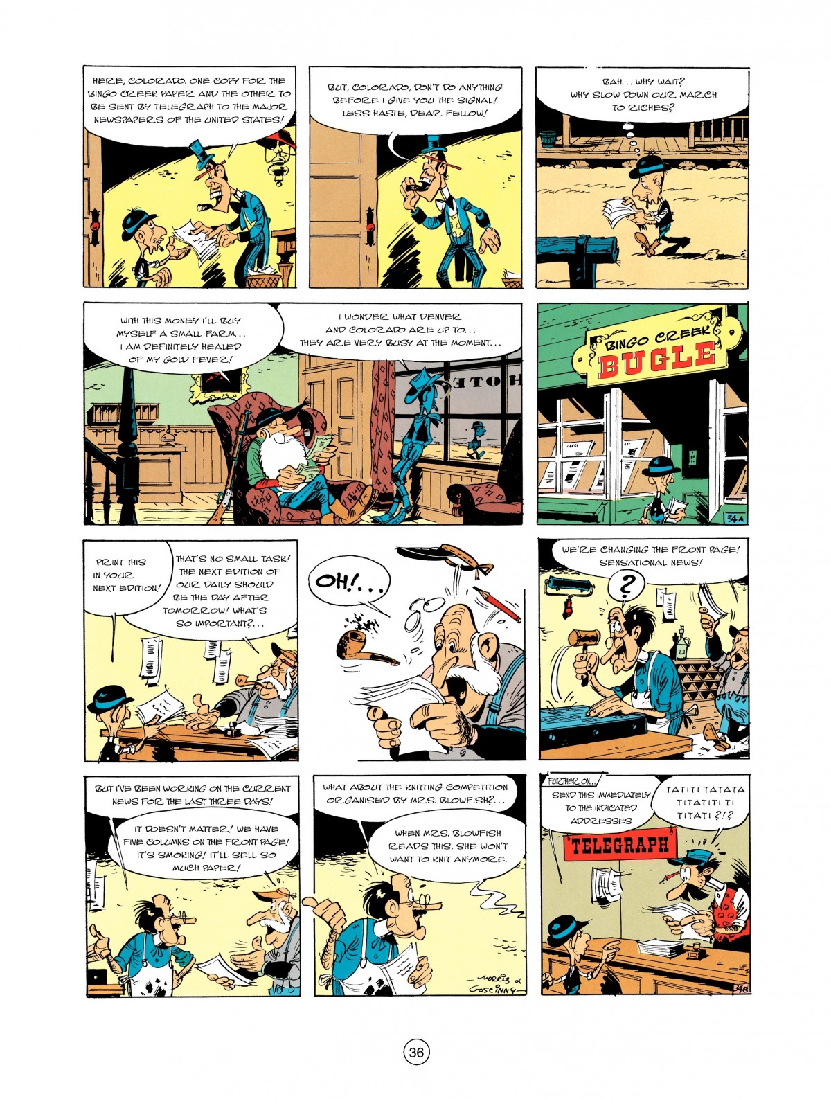 Read online A Lucky Luke Adventure comic -  Issue #2 - 38