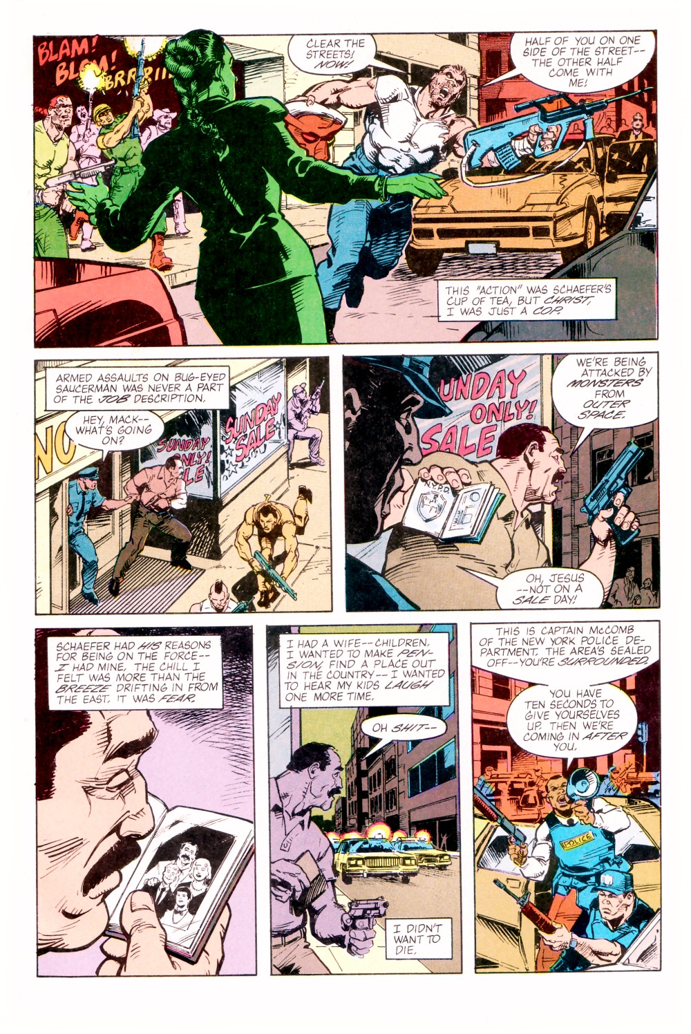 Read online Predator (1989) comic -  Issue #4 - 16