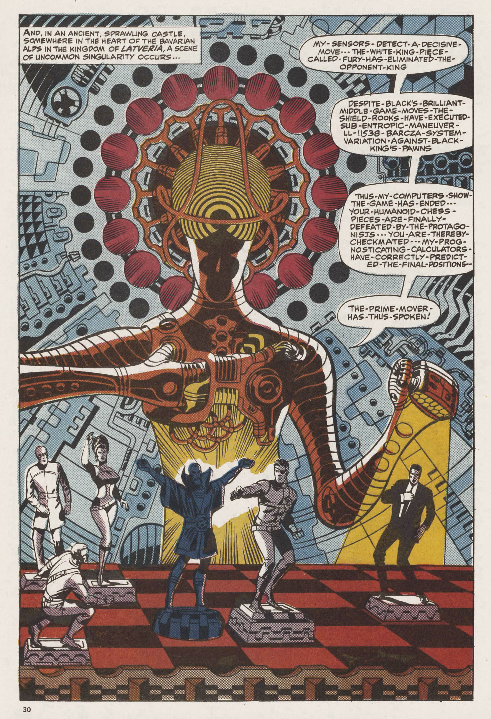 Read online Captain Britain (1976) comic -  Issue #17 - 29