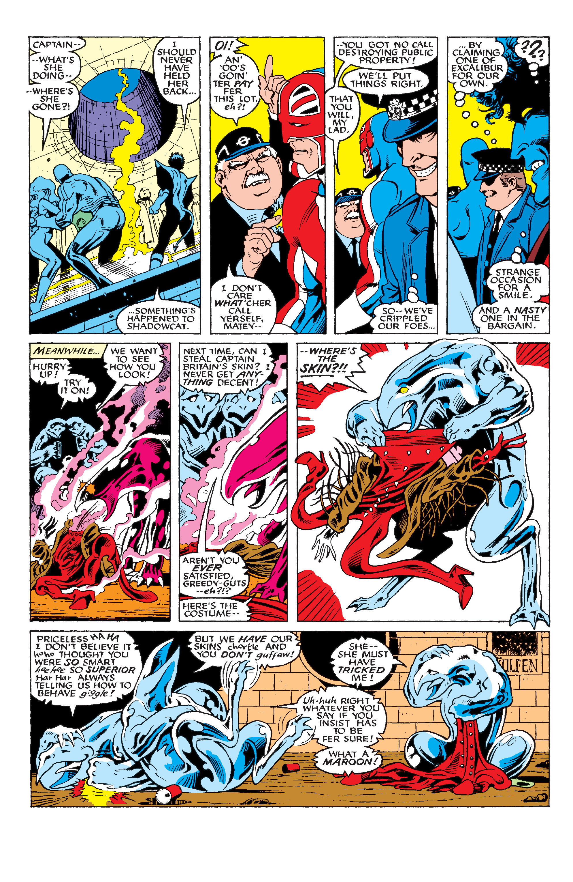 Read online Excalibur (1988) comic -  Issue #2 - 11