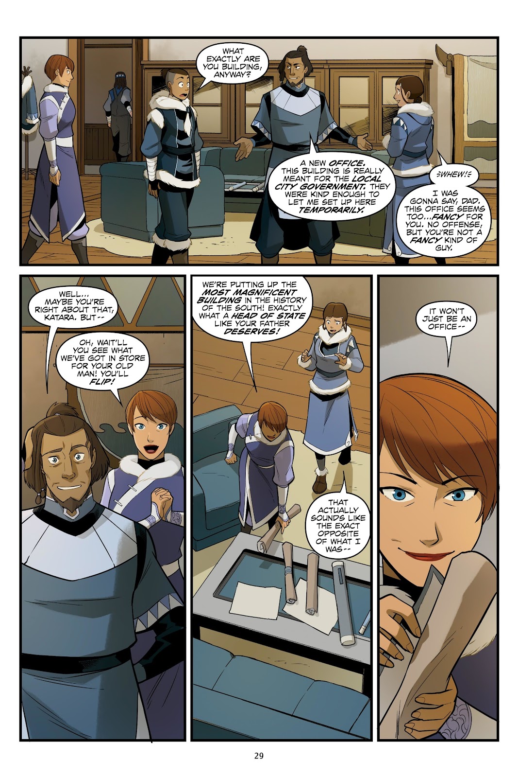 Avatar: The Last Airbender--North and South Omnibus issue TPB (Part 1) - Page 29