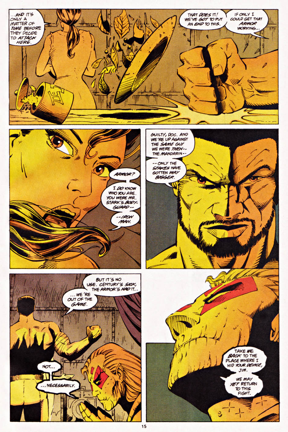 Read online War Machine (1994) comic -  Issue #9 - 12