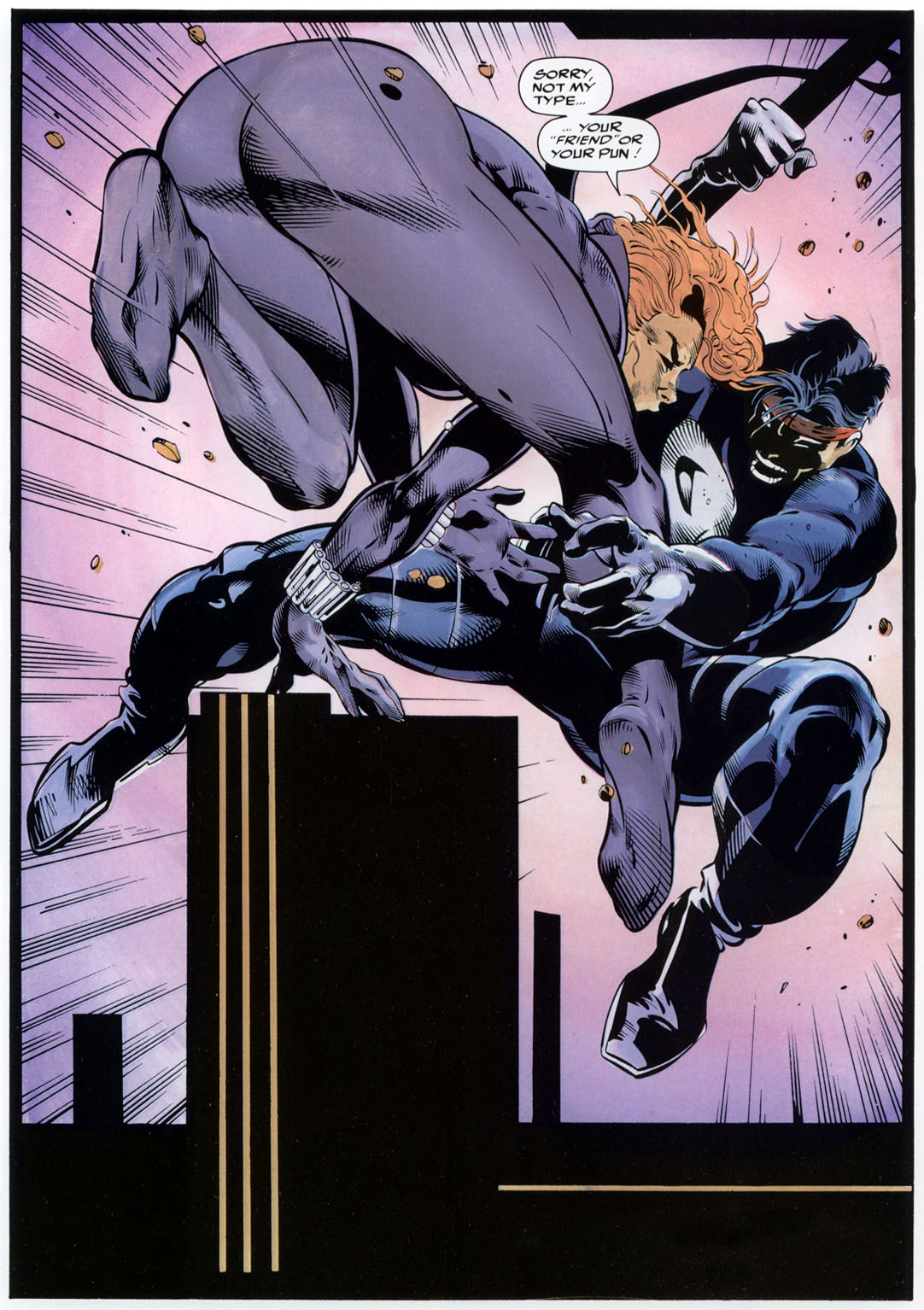 Read online Marvel Graphic Novel comic -  Issue #74 - Punisher & Black Widow - Spinning Doomsday's Web - 30