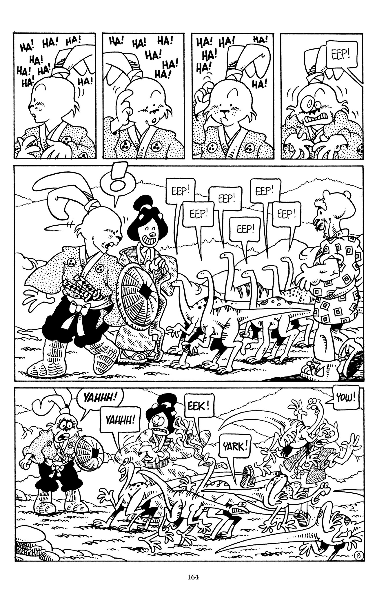 Read online The Usagi Yojimbo Saga comic -  Issue # TPB 1 - 161