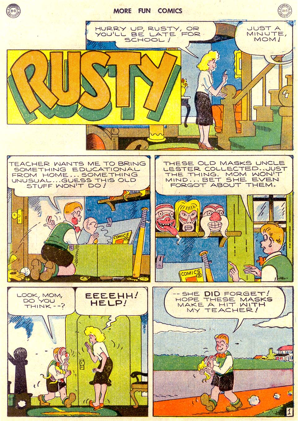 Read online More Fun Comics comic -  Issue #118 - 88
