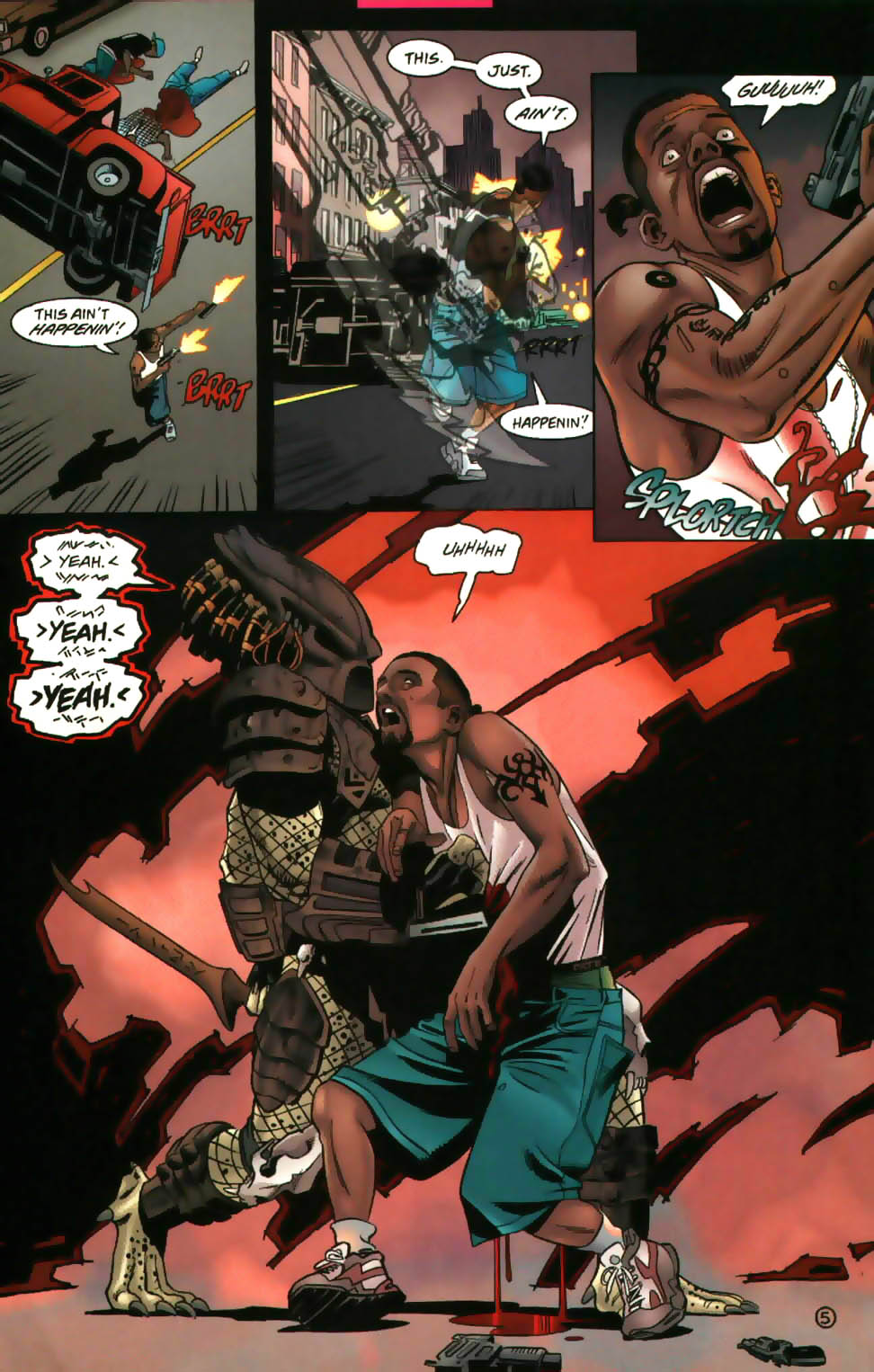 Read online Batman/Predator III comic -  Issue #1 - 6