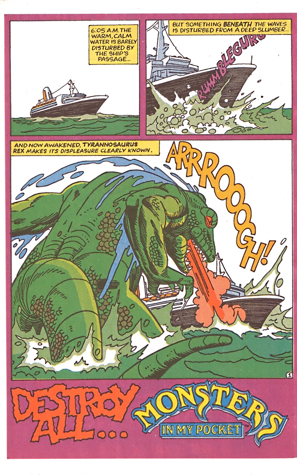 Read online Monster in My Pocket comic Issue 3