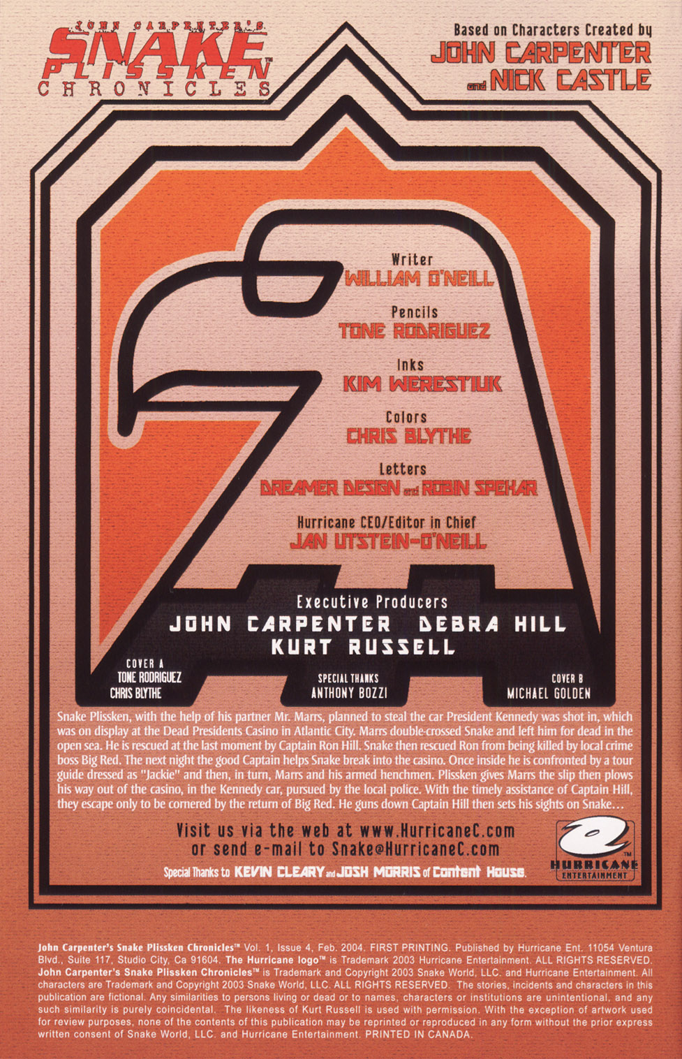 Read online John Carpenter's Snake Plissken Chronicles comic -  Issue #4 - 2