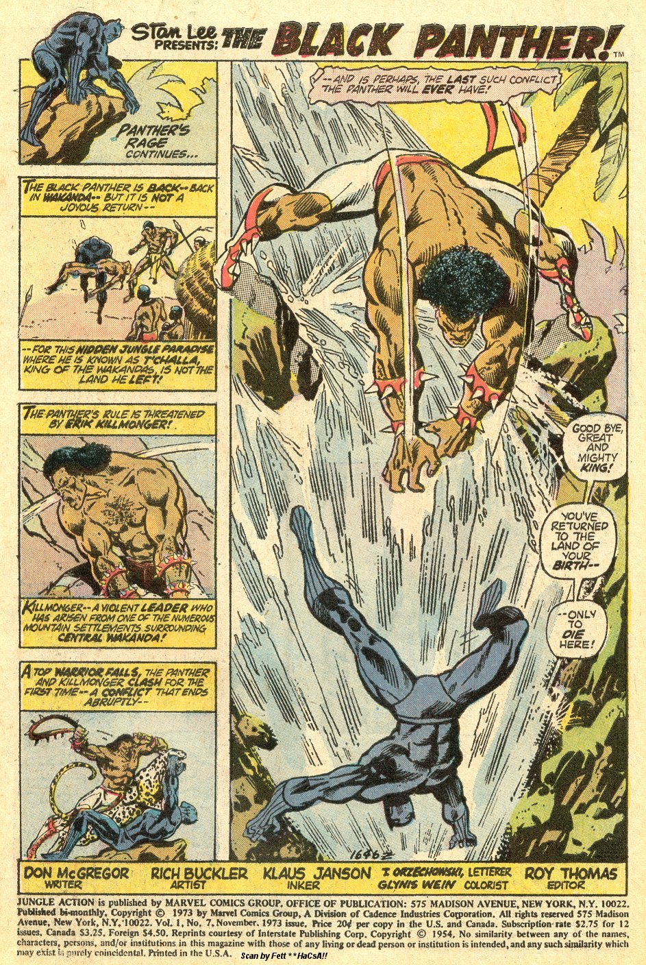 Read online Jungle Action (1972) comic -  Issue #7 - 3