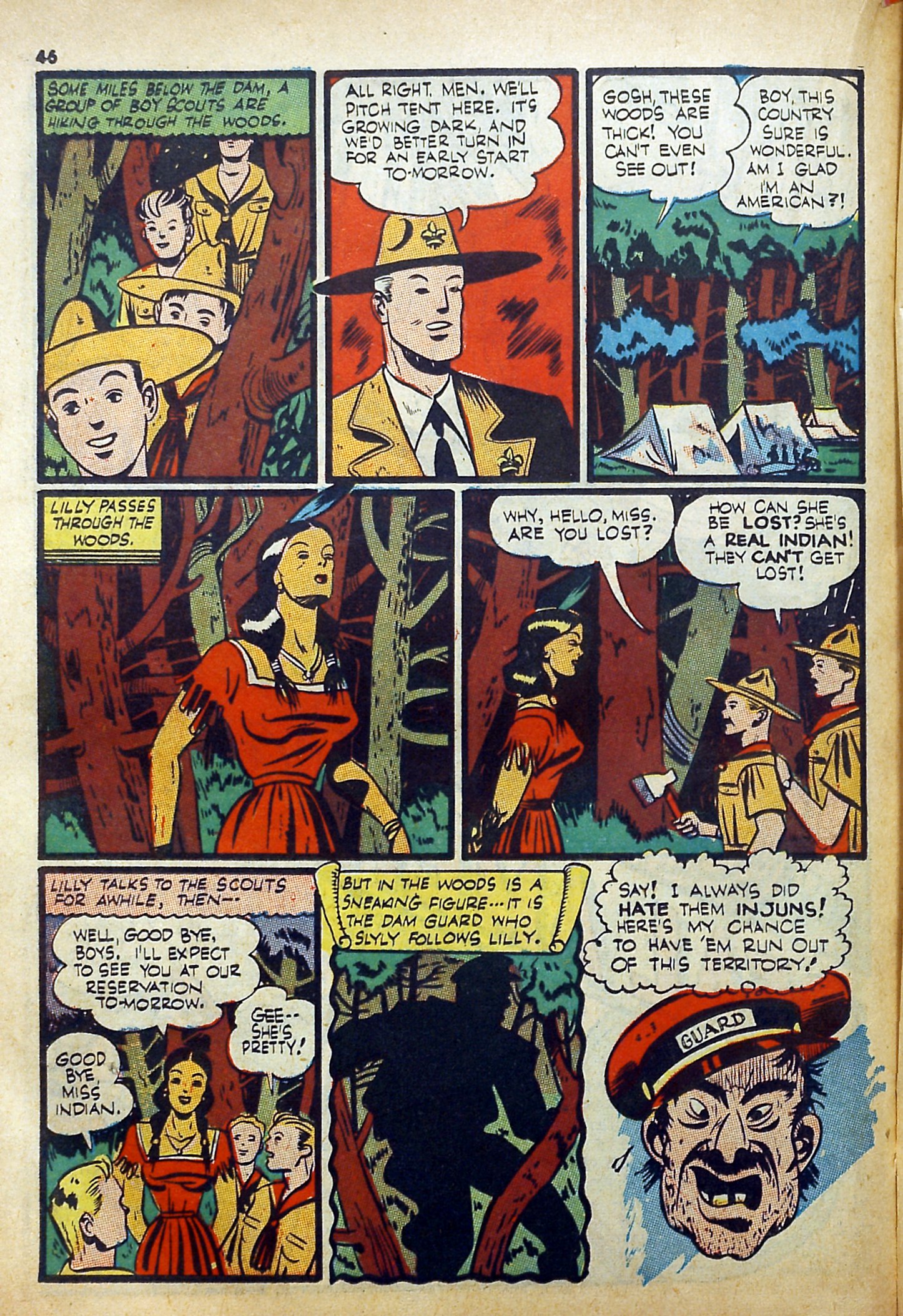 Read online Daredevil (1941) comic -  Issue #6 - 48