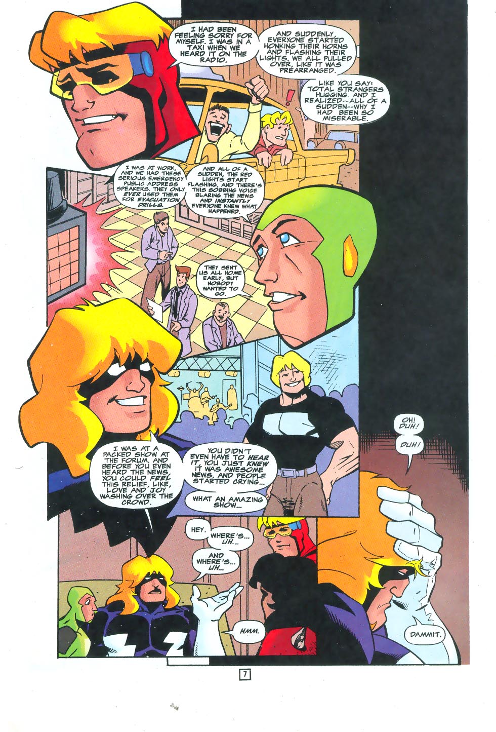 Read online Young Heroes in Love comic -  Issue #9 - 8