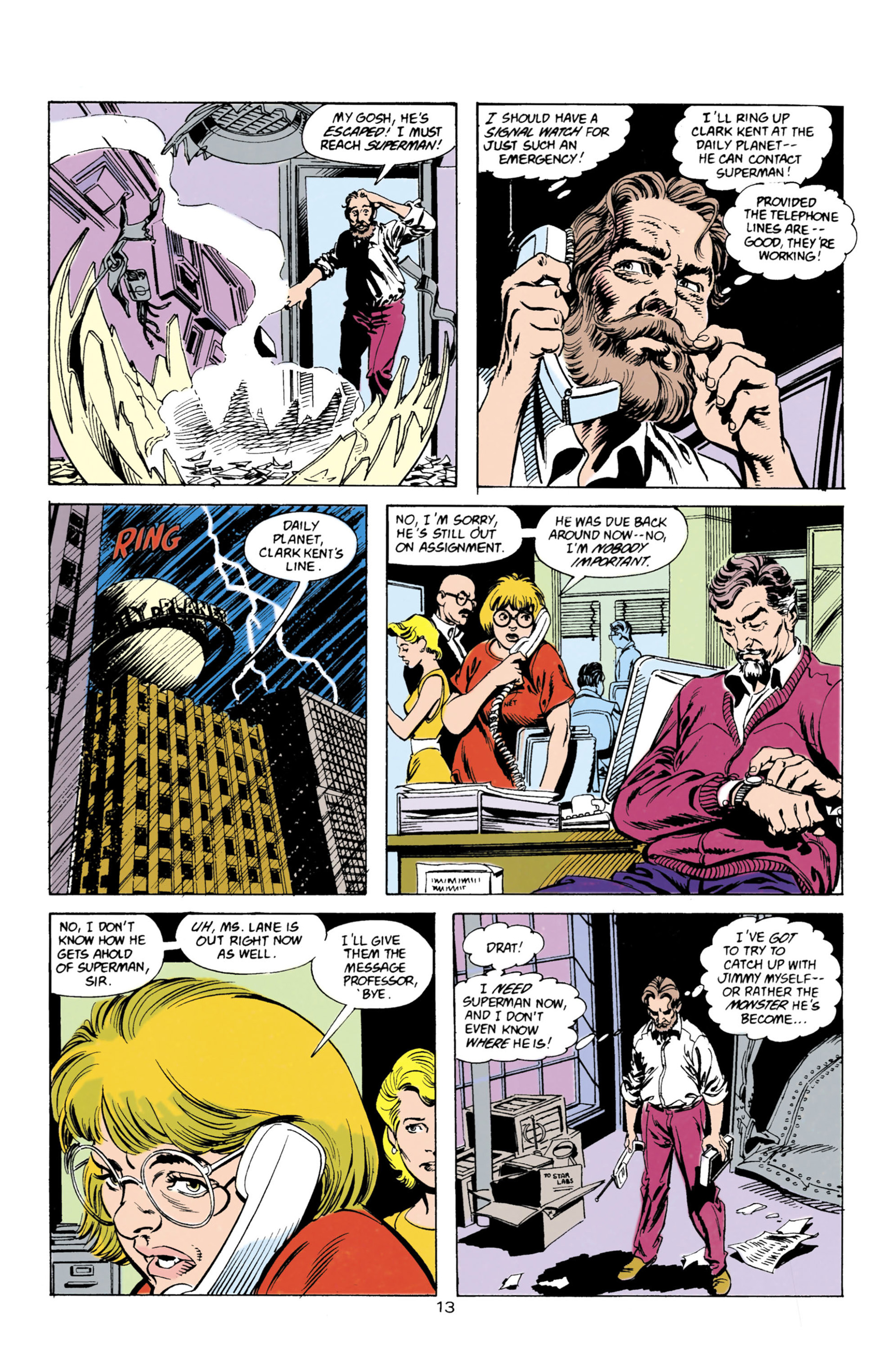 Read online Superman (1987) comic -  Issue #38 - 14