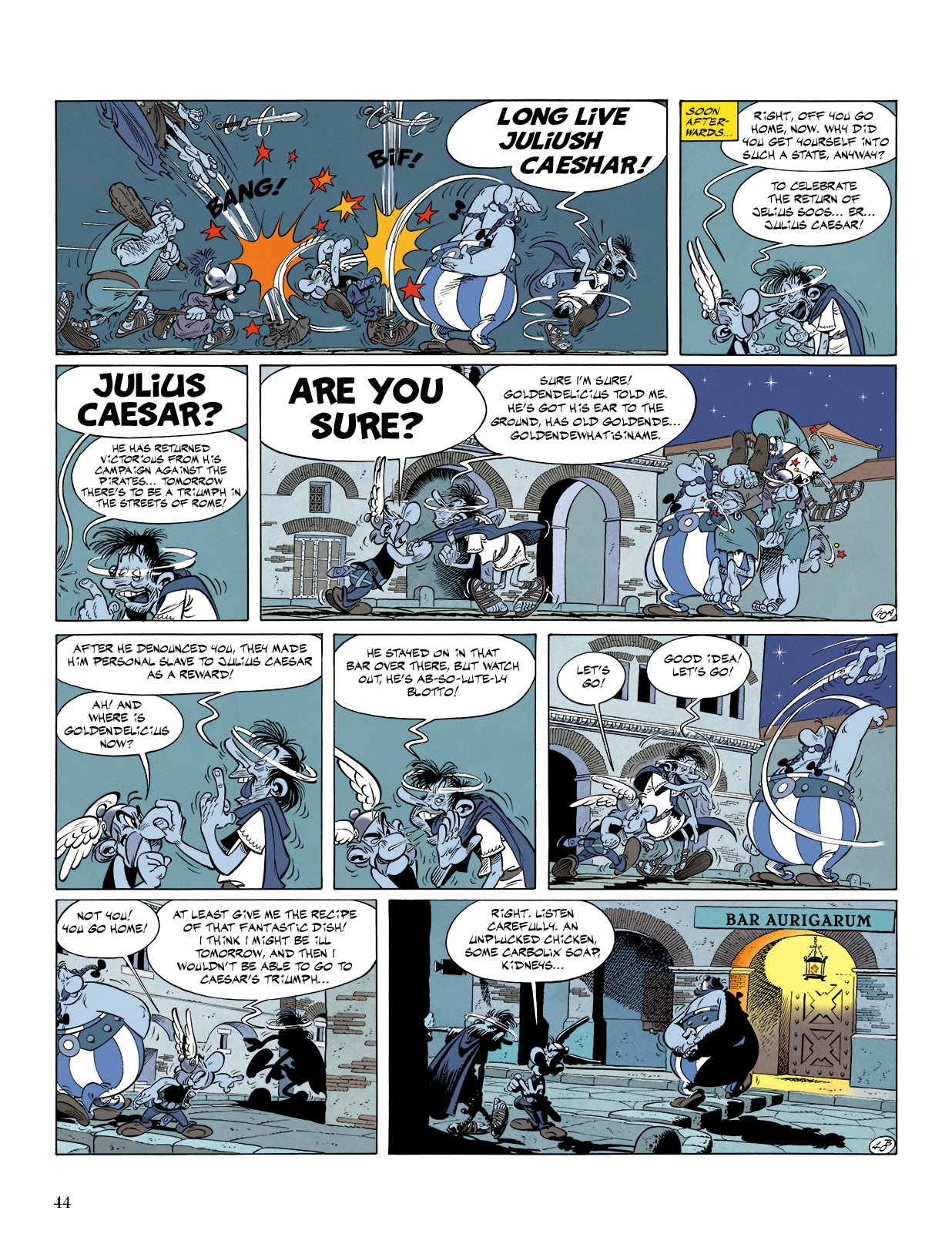 Read online Asterix comic -  Issue #18 - 45