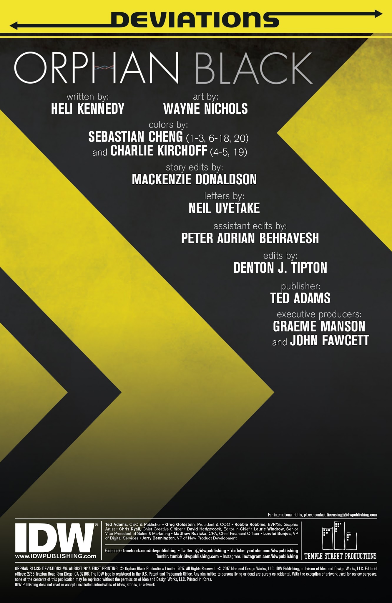 Read online Orphan Black: Deviations comic -  Issue #6 - 23