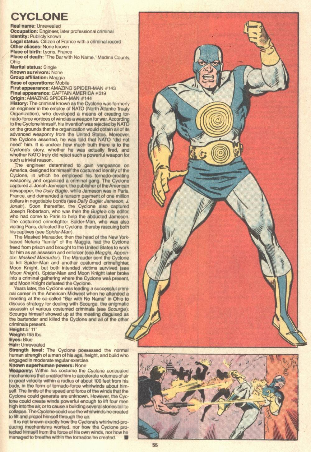 Read online The Official Handbook of the Marvel Universe Deluxe Edition comic -  Issue #16 - 57