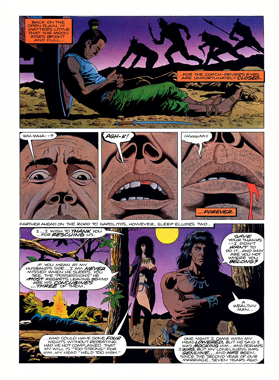 Read online Marvel Graphic Novel comic -  Issue #53 - Conan - The Skull of Set - 25