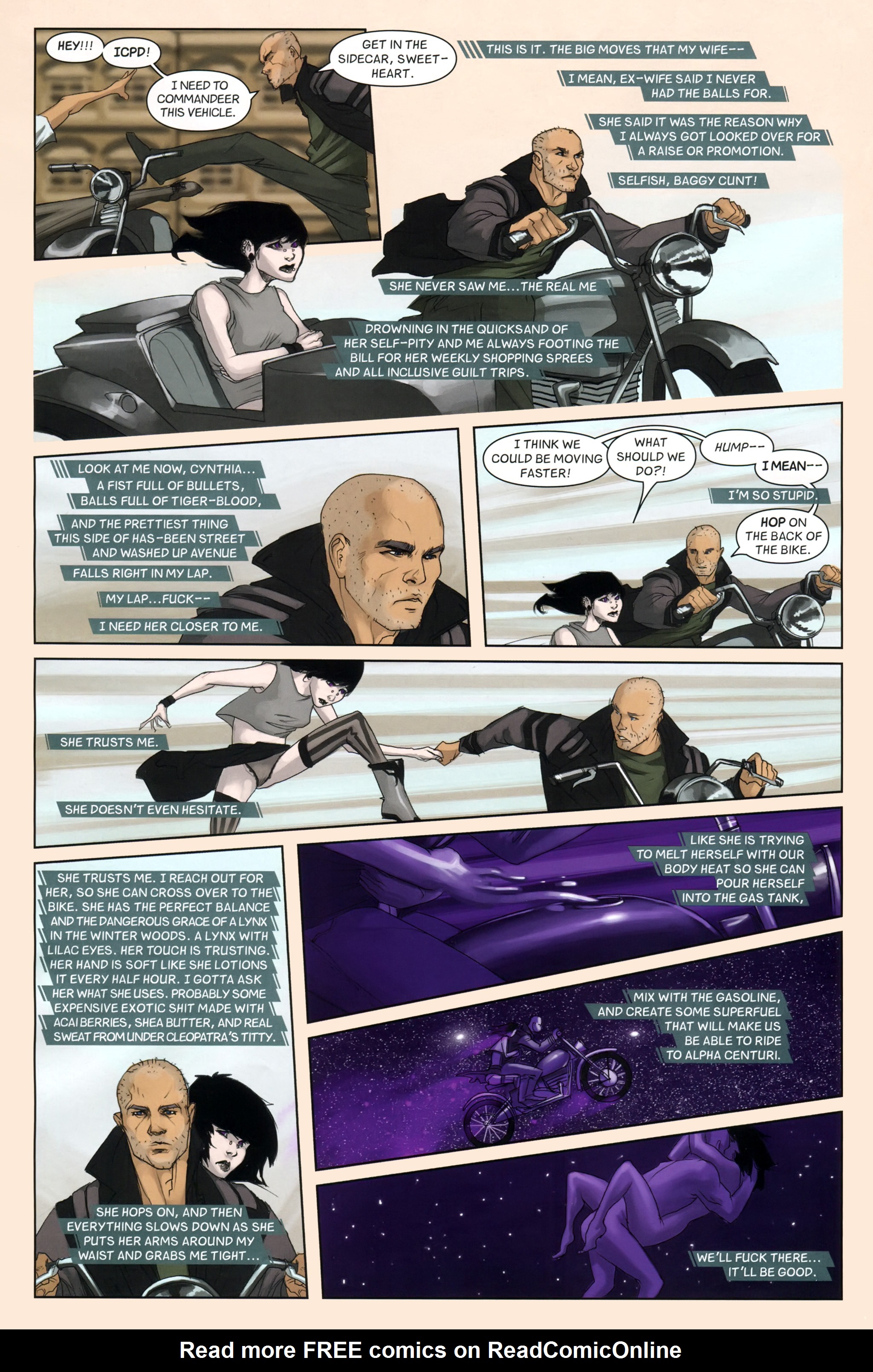 Read online Vescell comic -  Issue #7 - 10