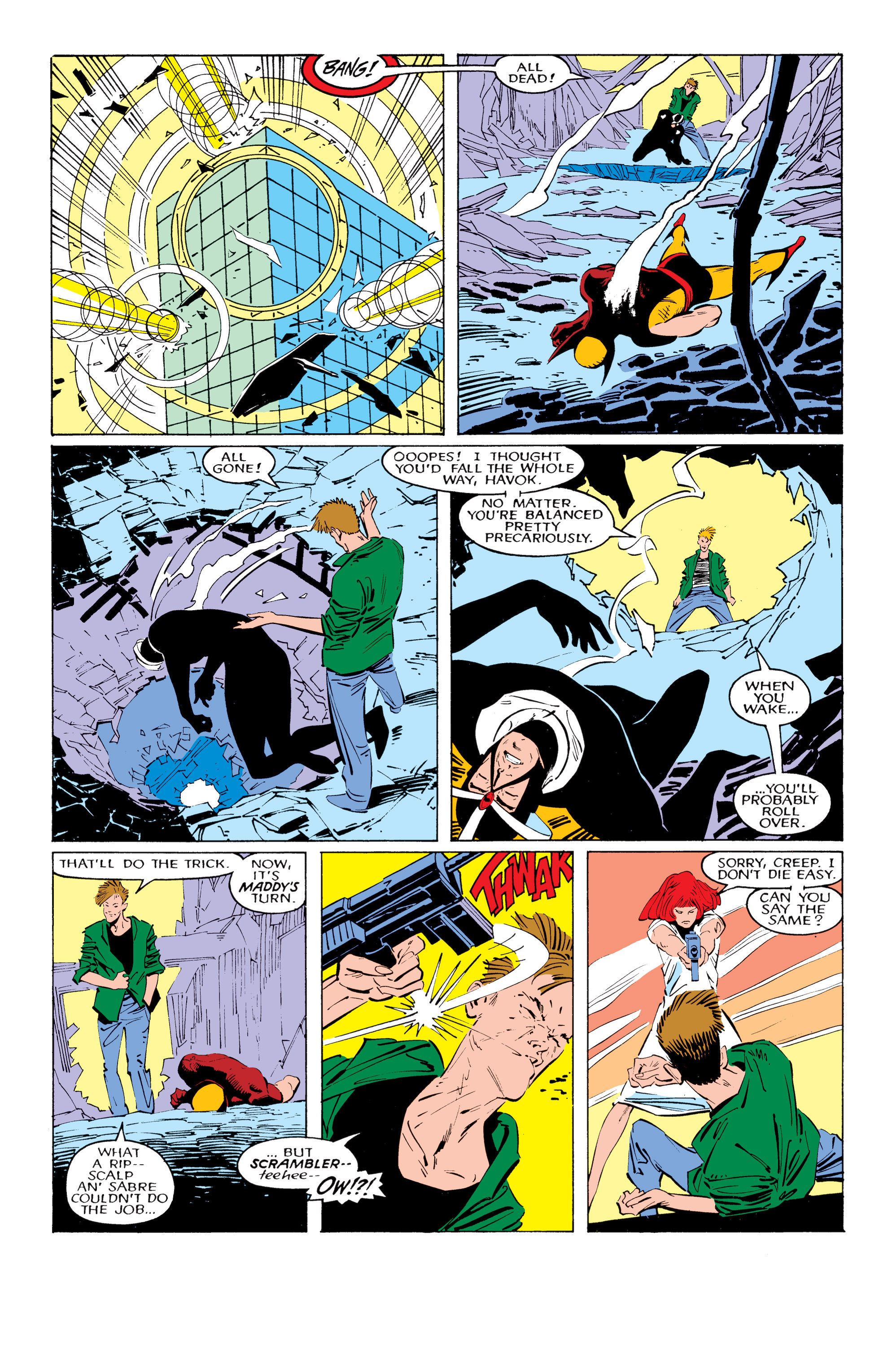 Read online Uncanny X-Men (1963) comic -  Issue #221 - 16