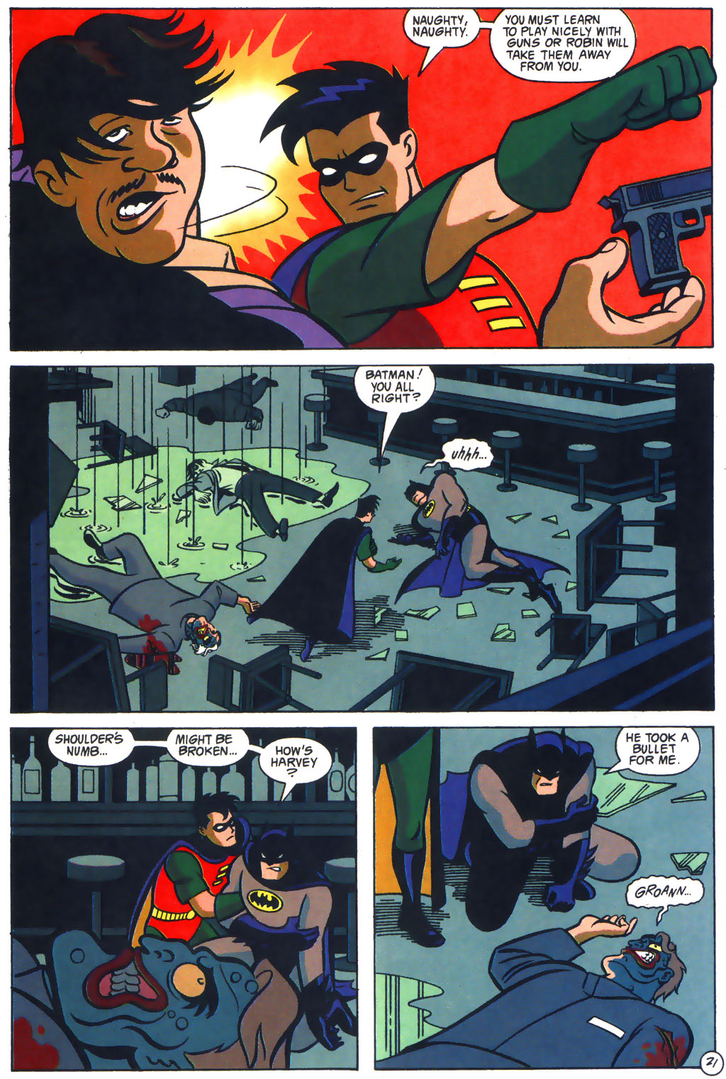 The Batman and Robin Adventures Issue #22 #24 - English 22