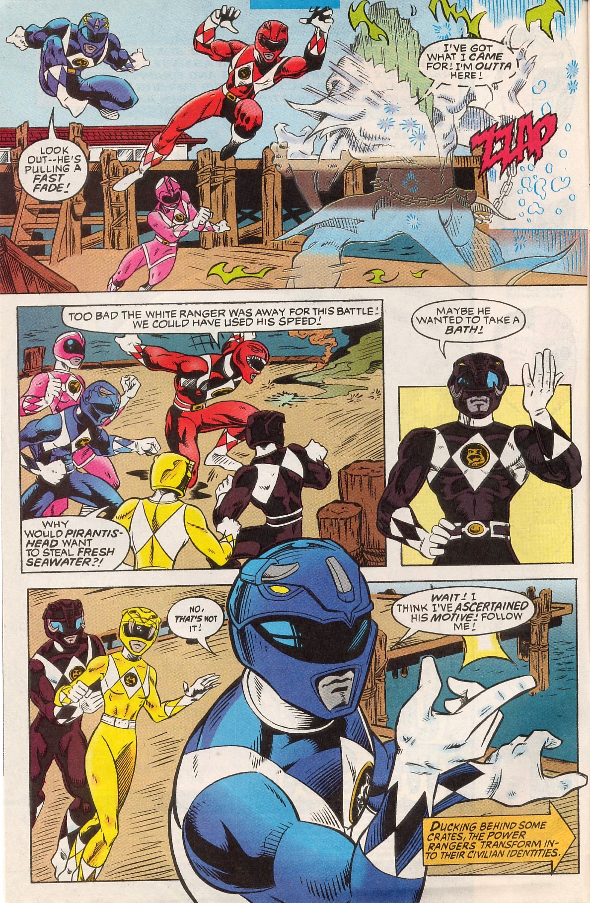 Read online Saban's Mighty Morphin' Power Rangers comic -  Issue #3 - 4