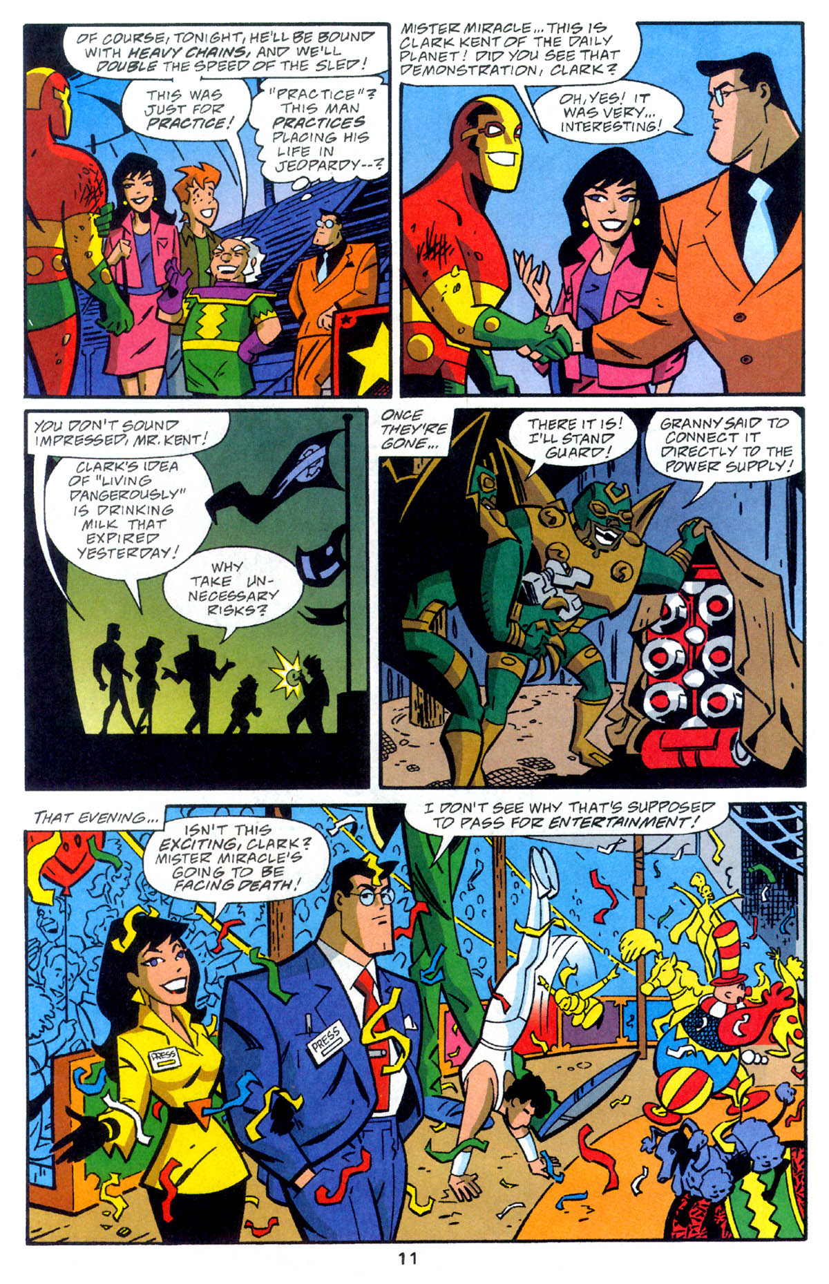 Read online Superman Adventures comic -  Issue #42 - 12