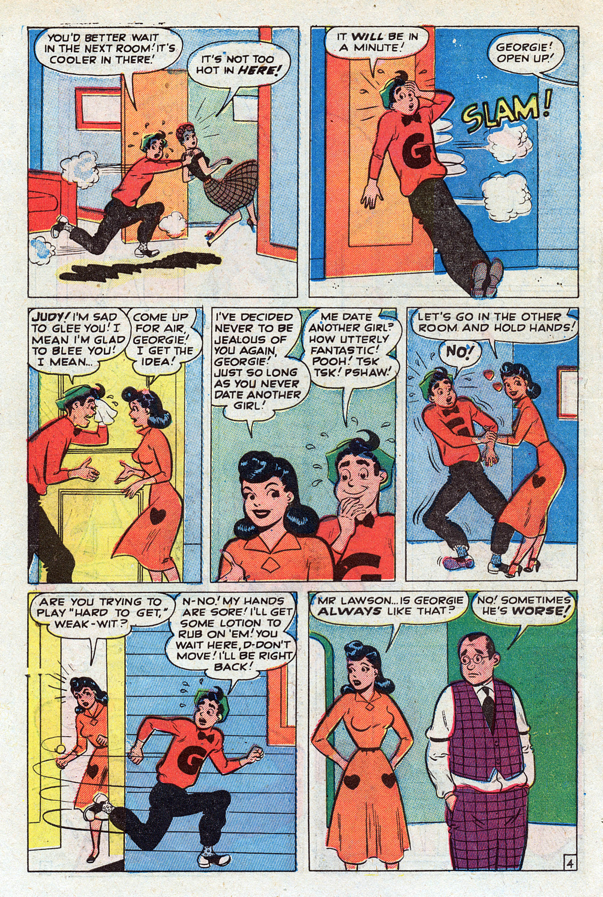 Read online Georgie Comics (1949) comic -  Issue #32 - 6