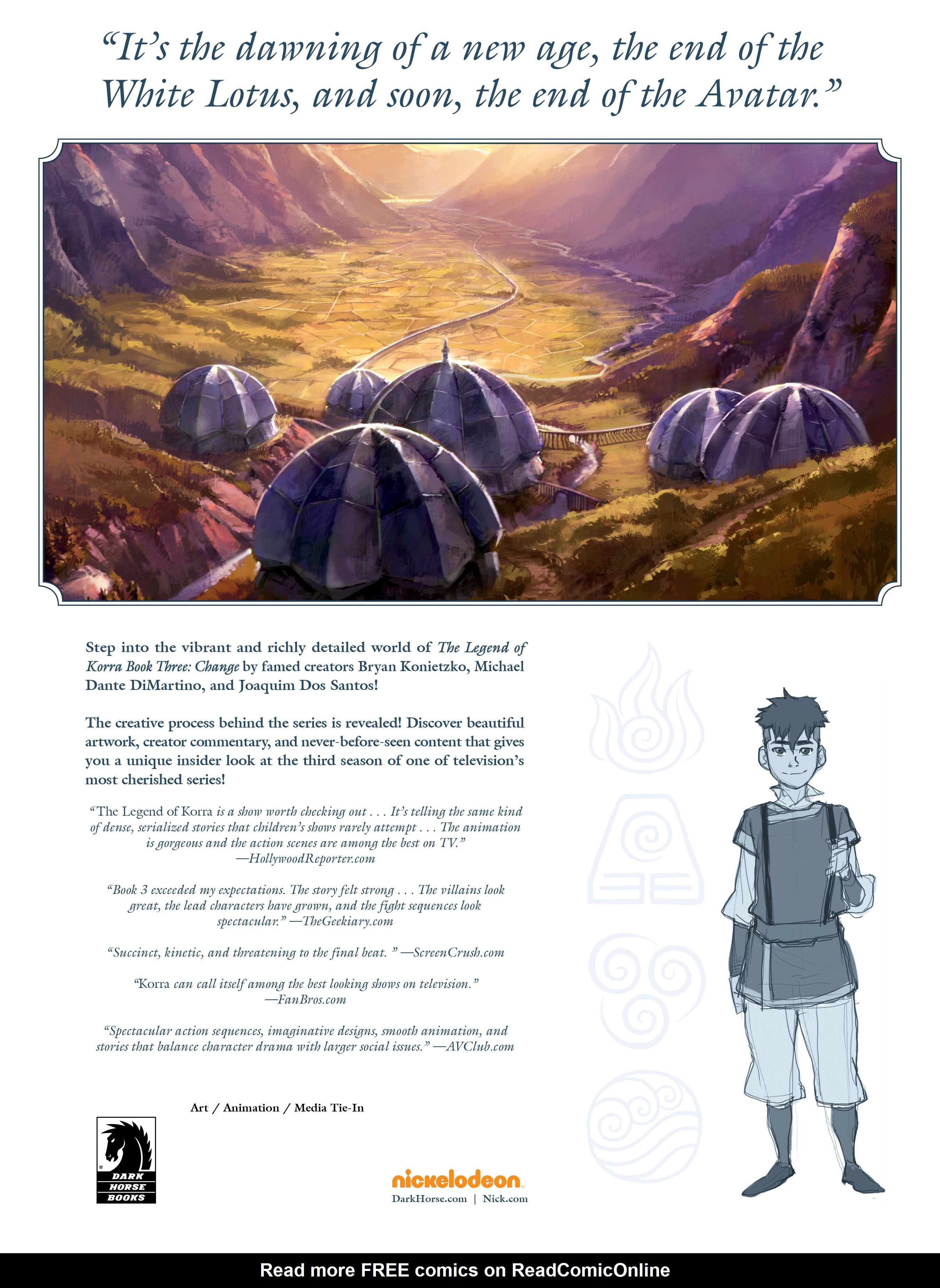 Read online The Legend of Korra: The Art of the Animated Series comic -  Issue # TPB 3 - 186