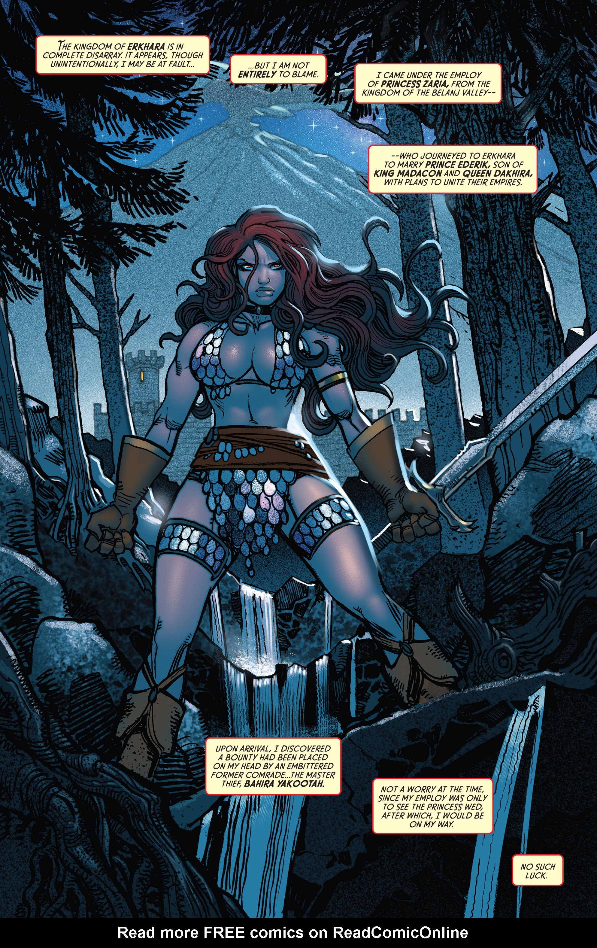 Read online The Invincible Red Sonja comic -  Issue #5 - 7