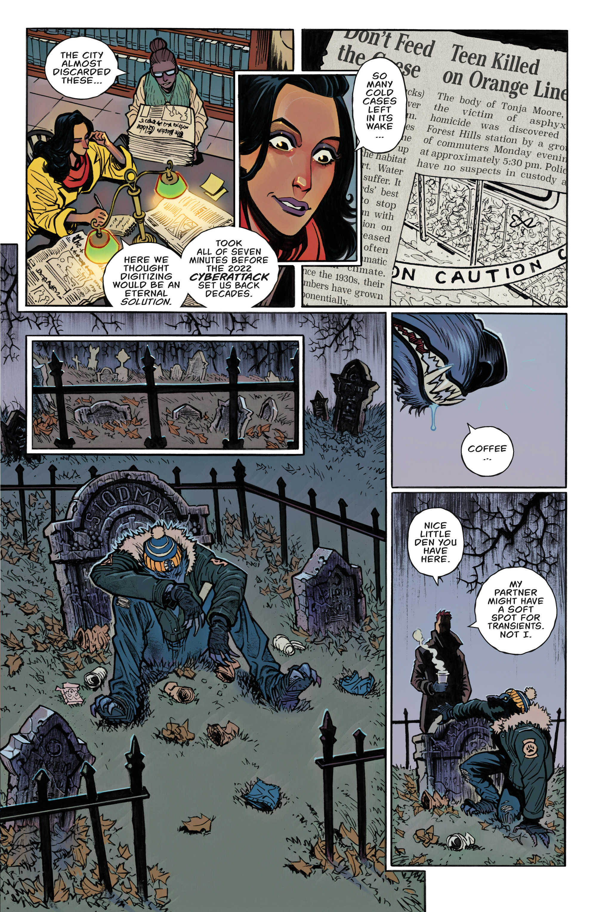 Read online Last Stop On the Red Line comic -  Issue #3 - 13