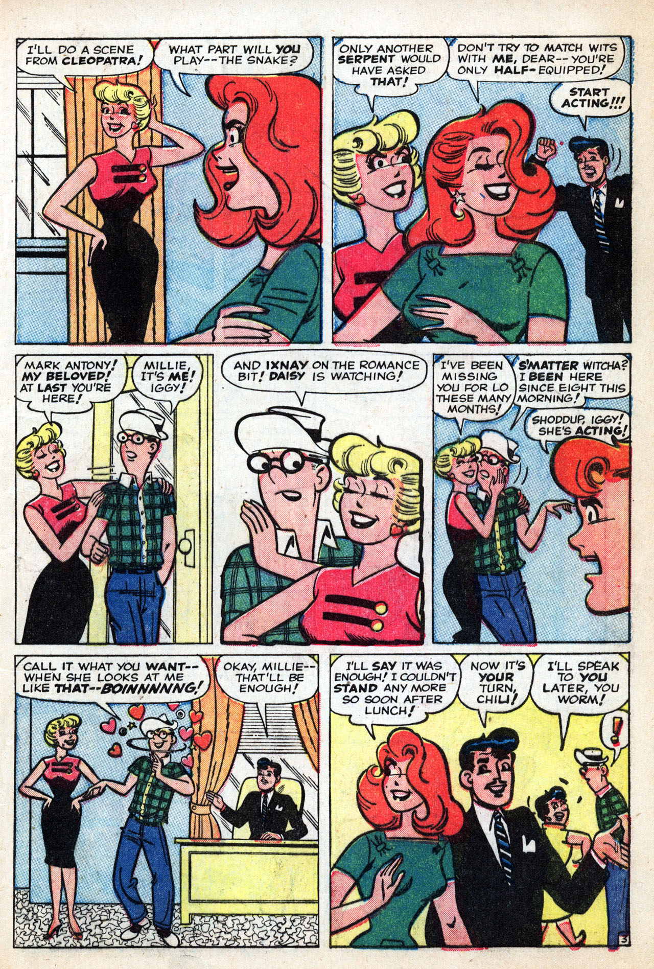 Read online A Date with Millie (1959) comic -  Issue #4 - 5