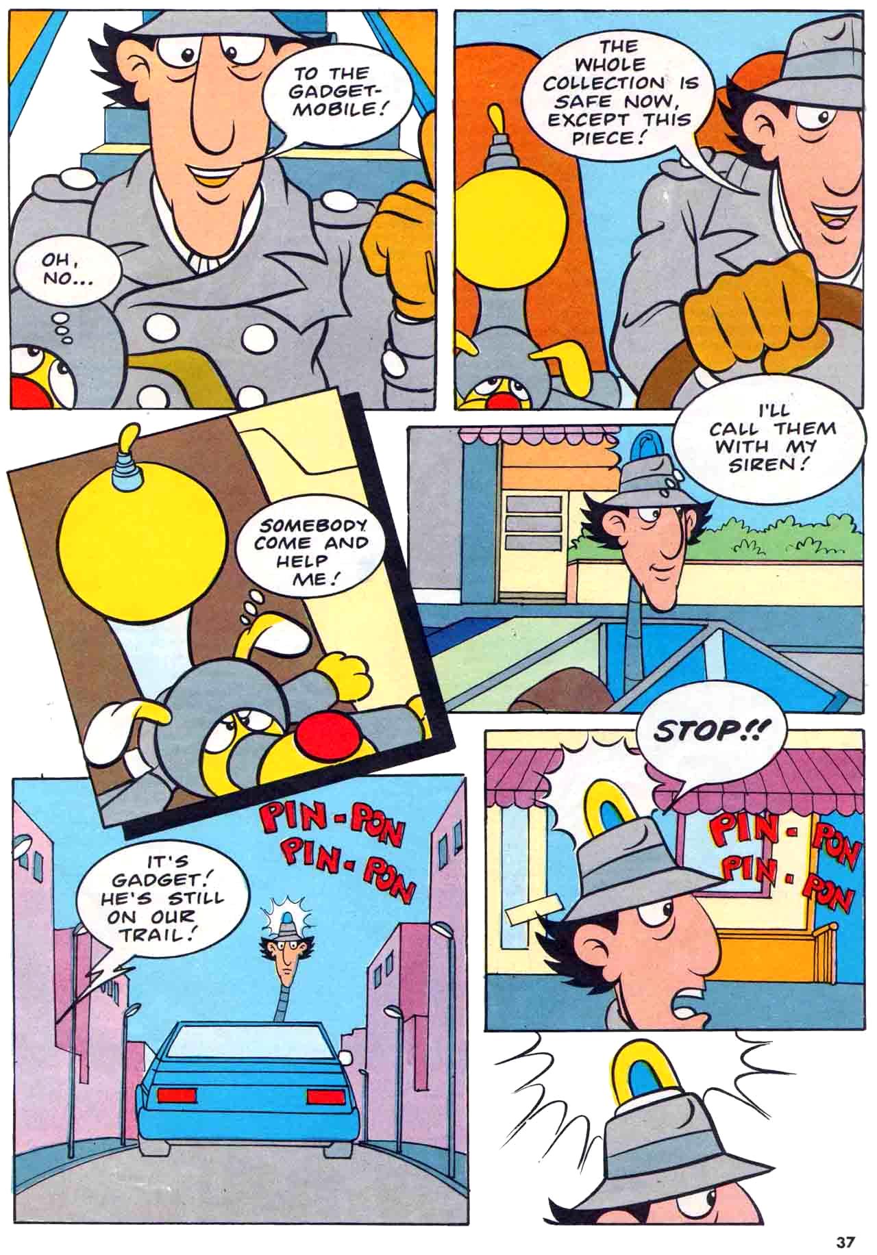 Read online Inspector Gadget (1975) comic -  Issue # Full - 37