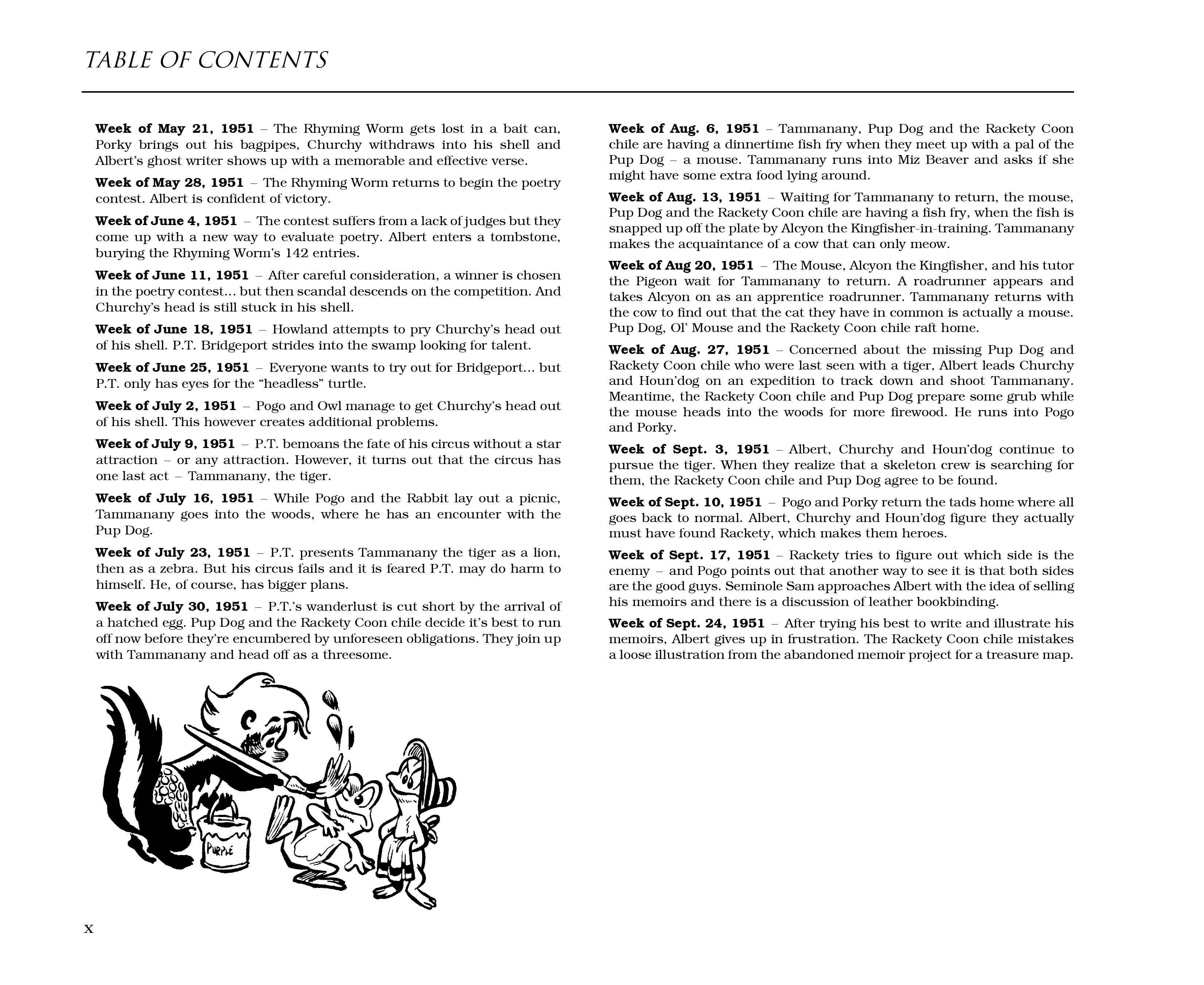 Read online Pogo by Walt Kelly: The Complete Syndicated Comic Strips comic -  Issue # TPB 2 (Part 1) - 10