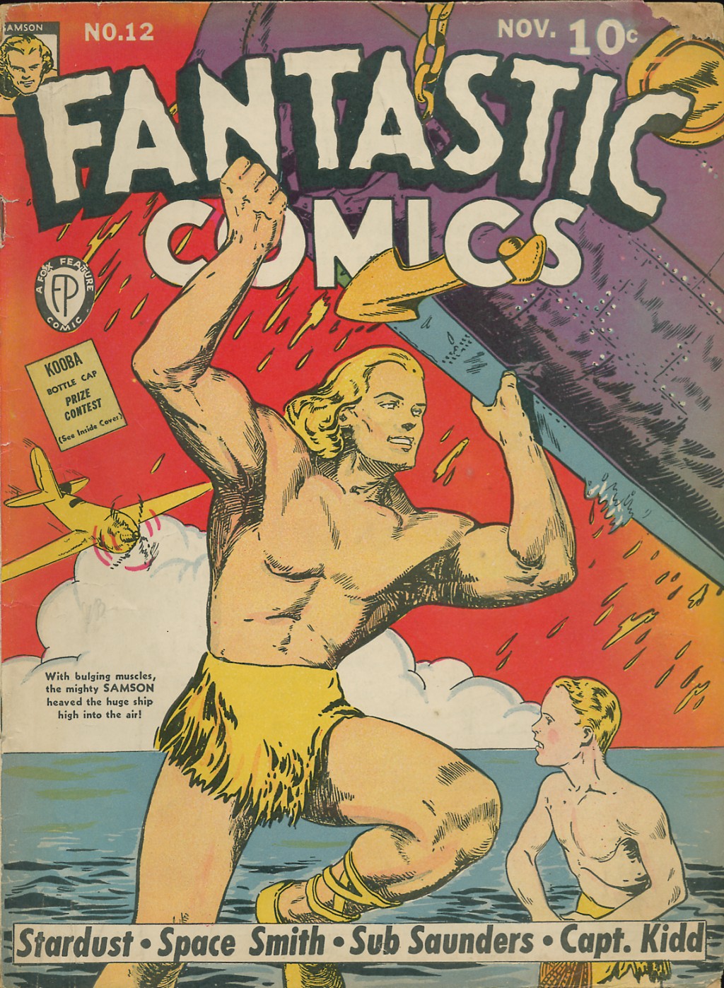 Read online Fantastic Comics comic -  Issue #12 - 1