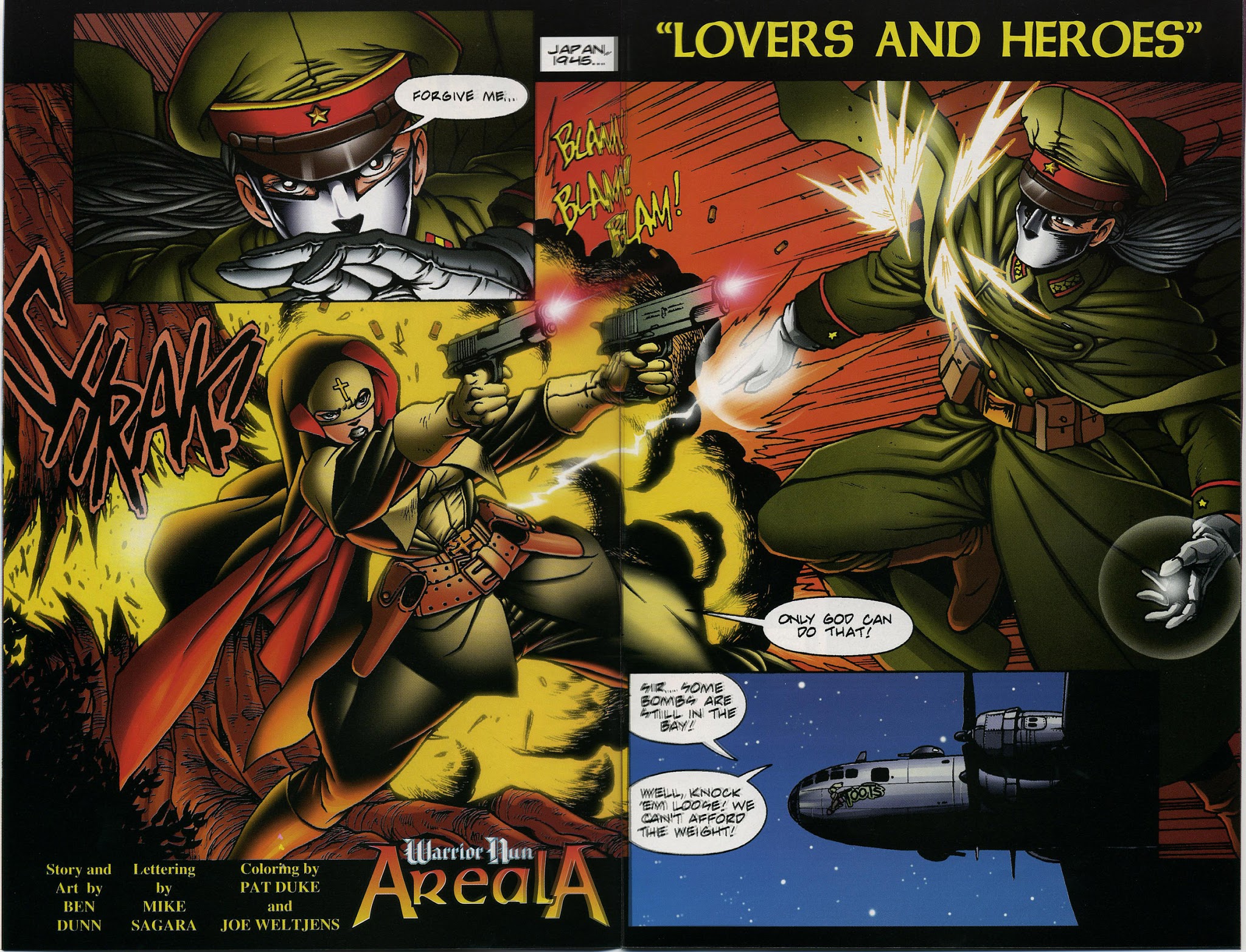 Read online Warrior Nun Areala: Rituals comic -  Issue #4 - 10