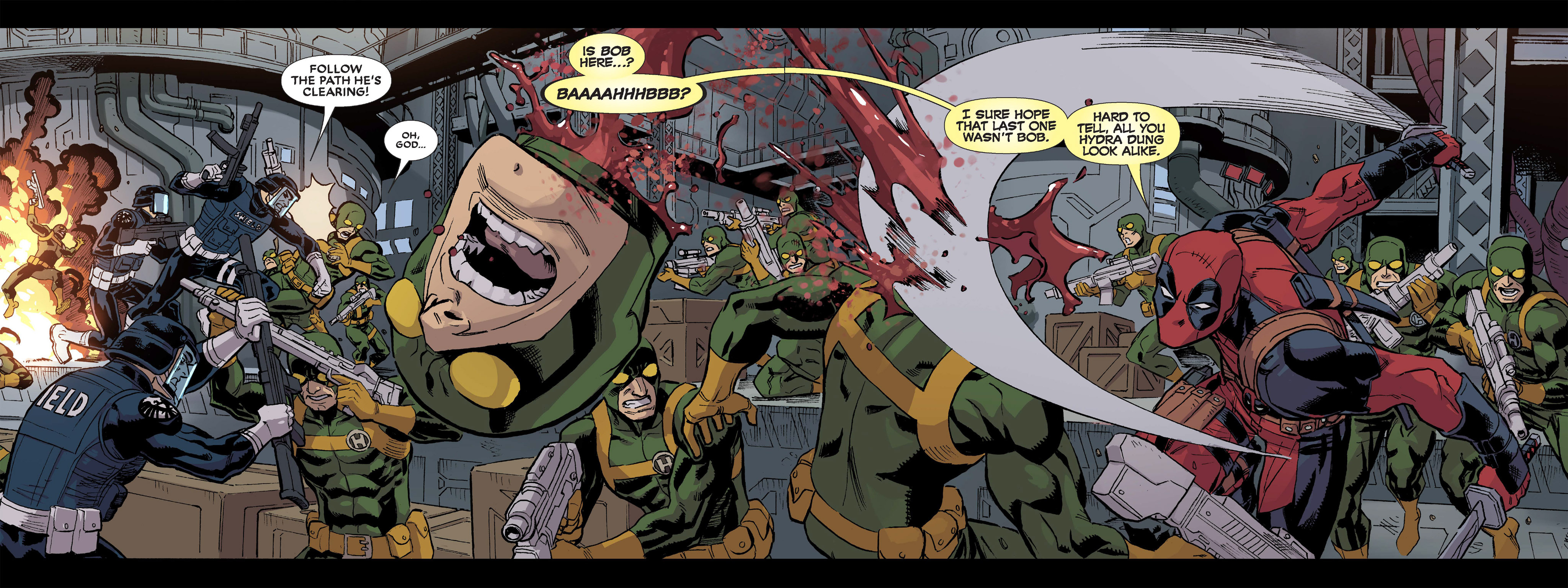 Read online Deadpool & Cable: Split Second Infinite Comic comic -  Issue #1 - 4