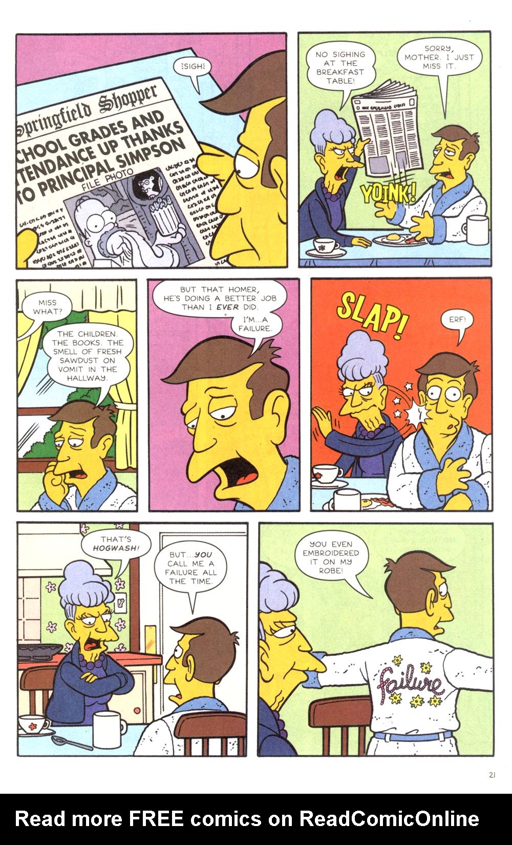 Read online Simpsons Comics comic -  Issue #84 - 22