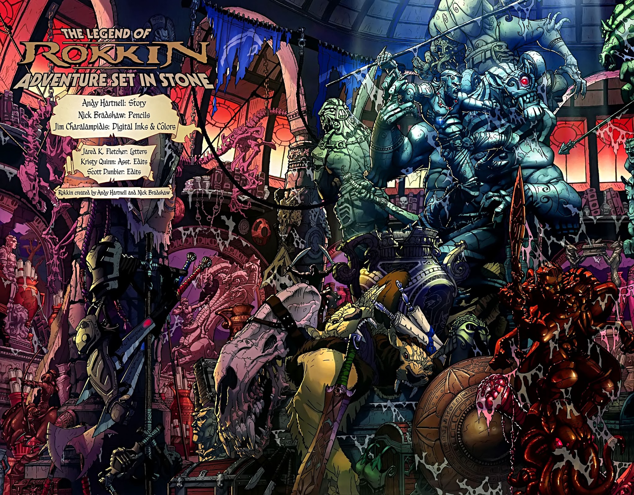 Read online Rokkin comic -  Issue #1 - 3