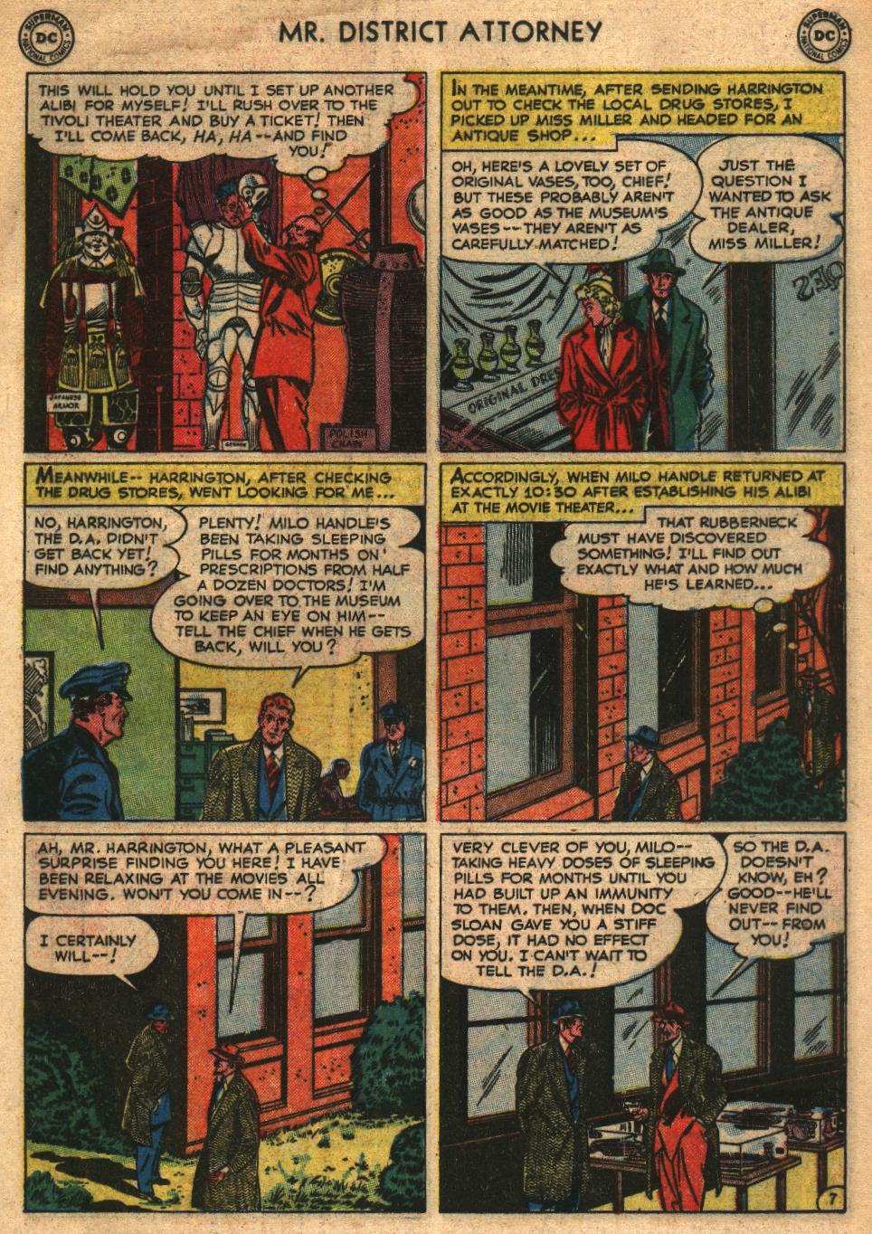Read online Mr. District Attorney comic -  Issue #26 - 19