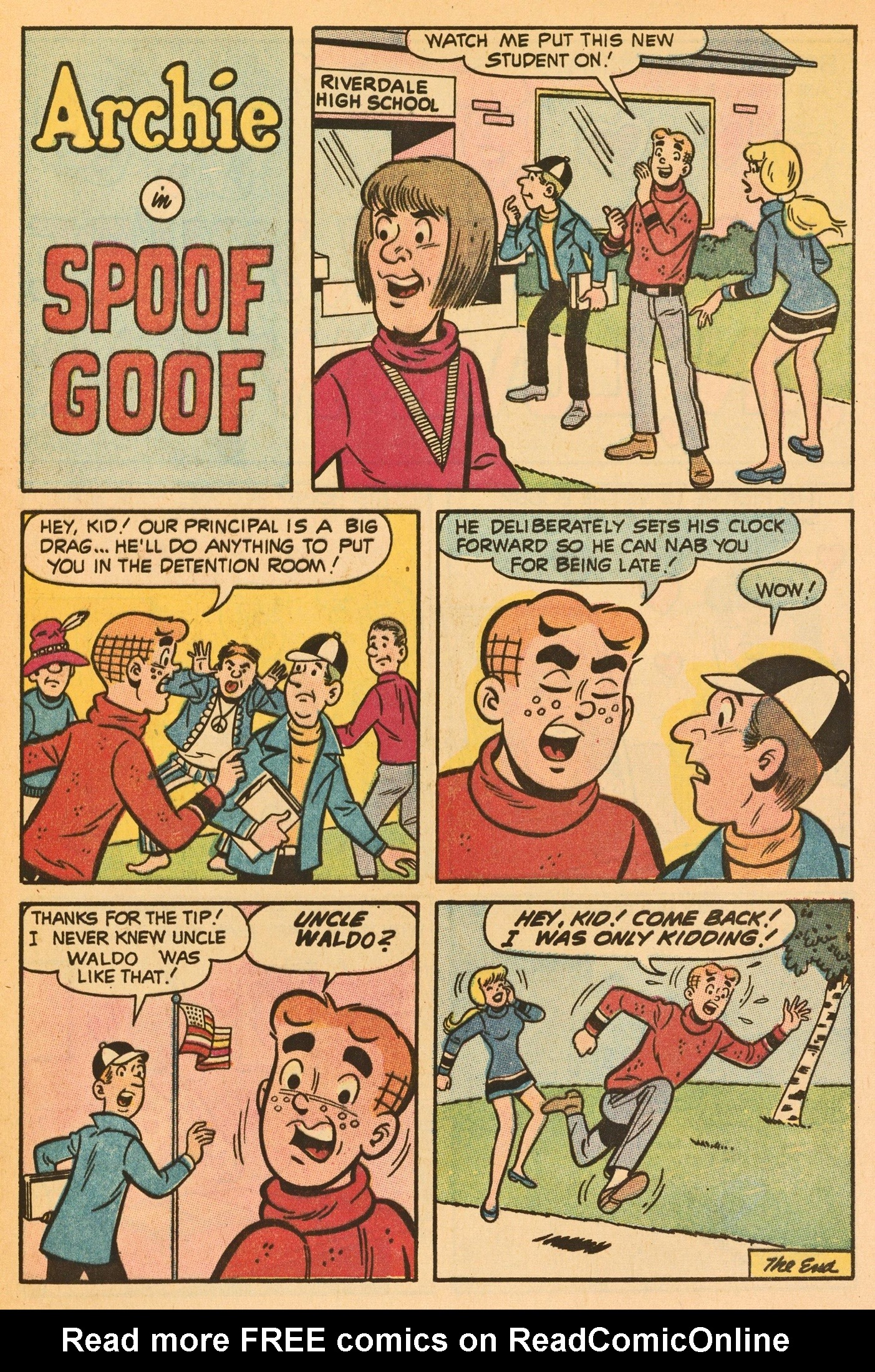 Read online Archie's Joke Book Magazine comic -  Issue #160 - 27