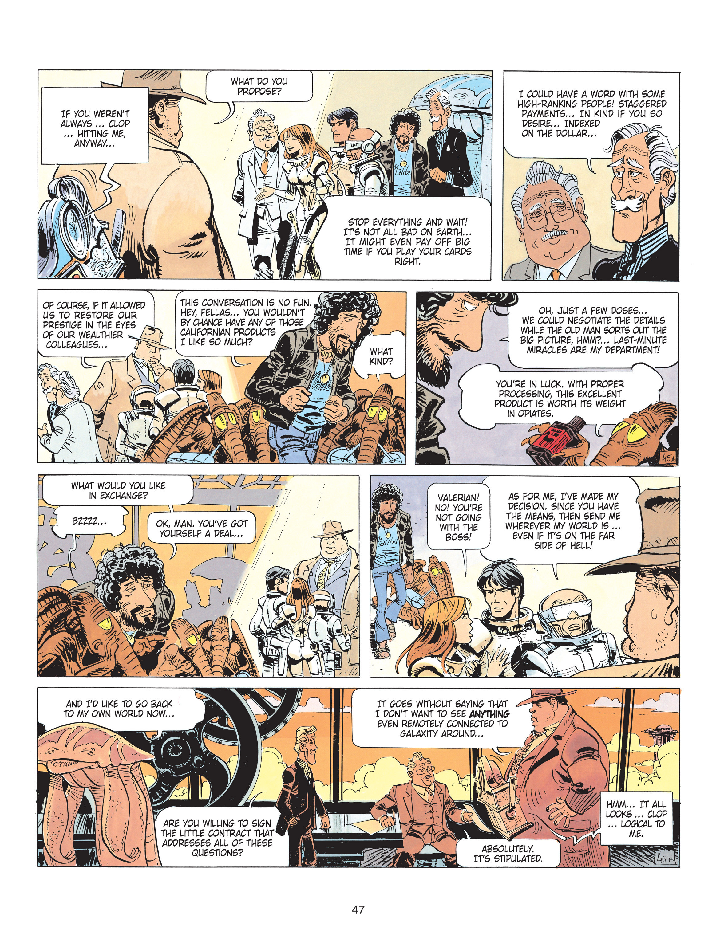 Read online Valerian and Laureline comic -  Issue #12 - 47