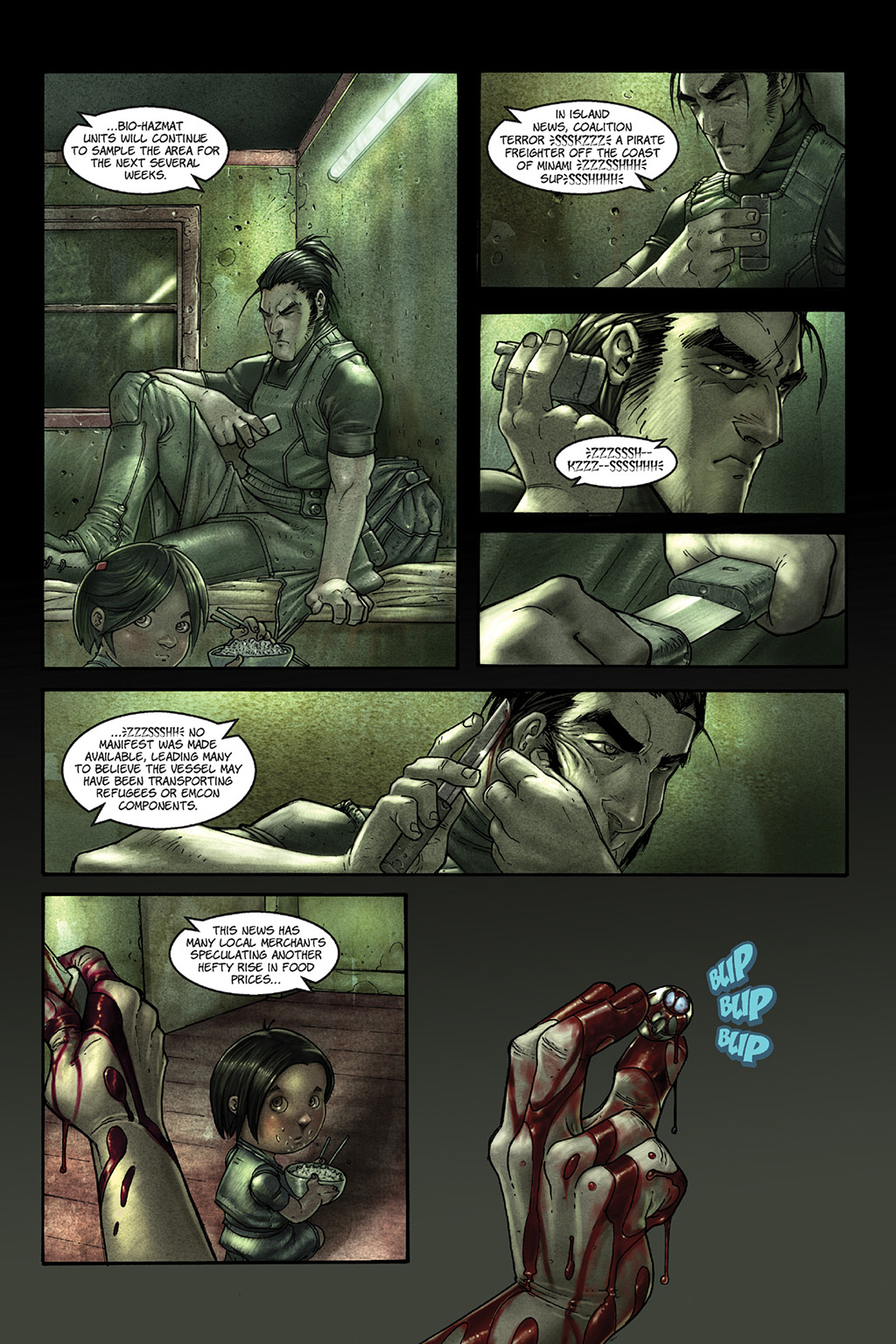 Read online Lone Wolf 2100 comic -  Issue # TPB 1 - 18