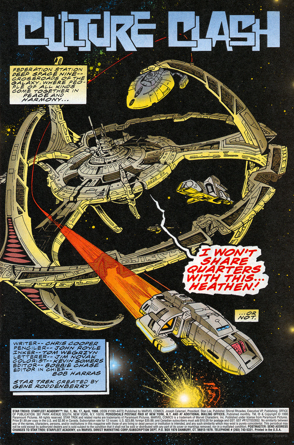 Read online Star Trek: Starfleet Academy (1996) comic -  Issue #17 - 4