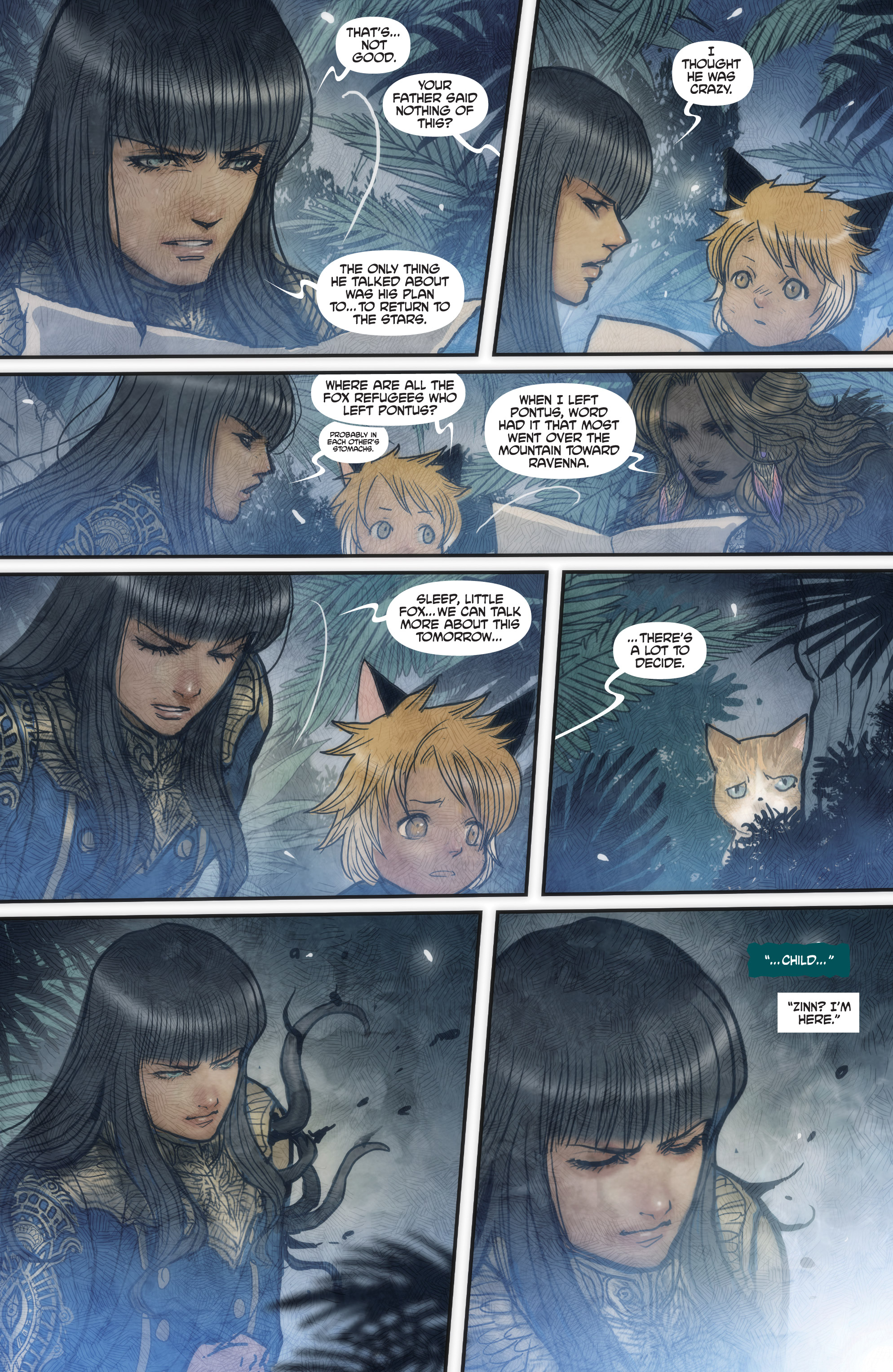 Read online Monstress comic -  Issue #24 - 22