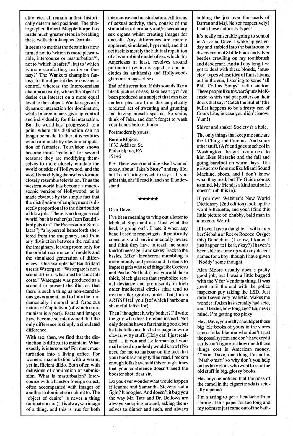 Cerebus Issue #126 #125 - English 25